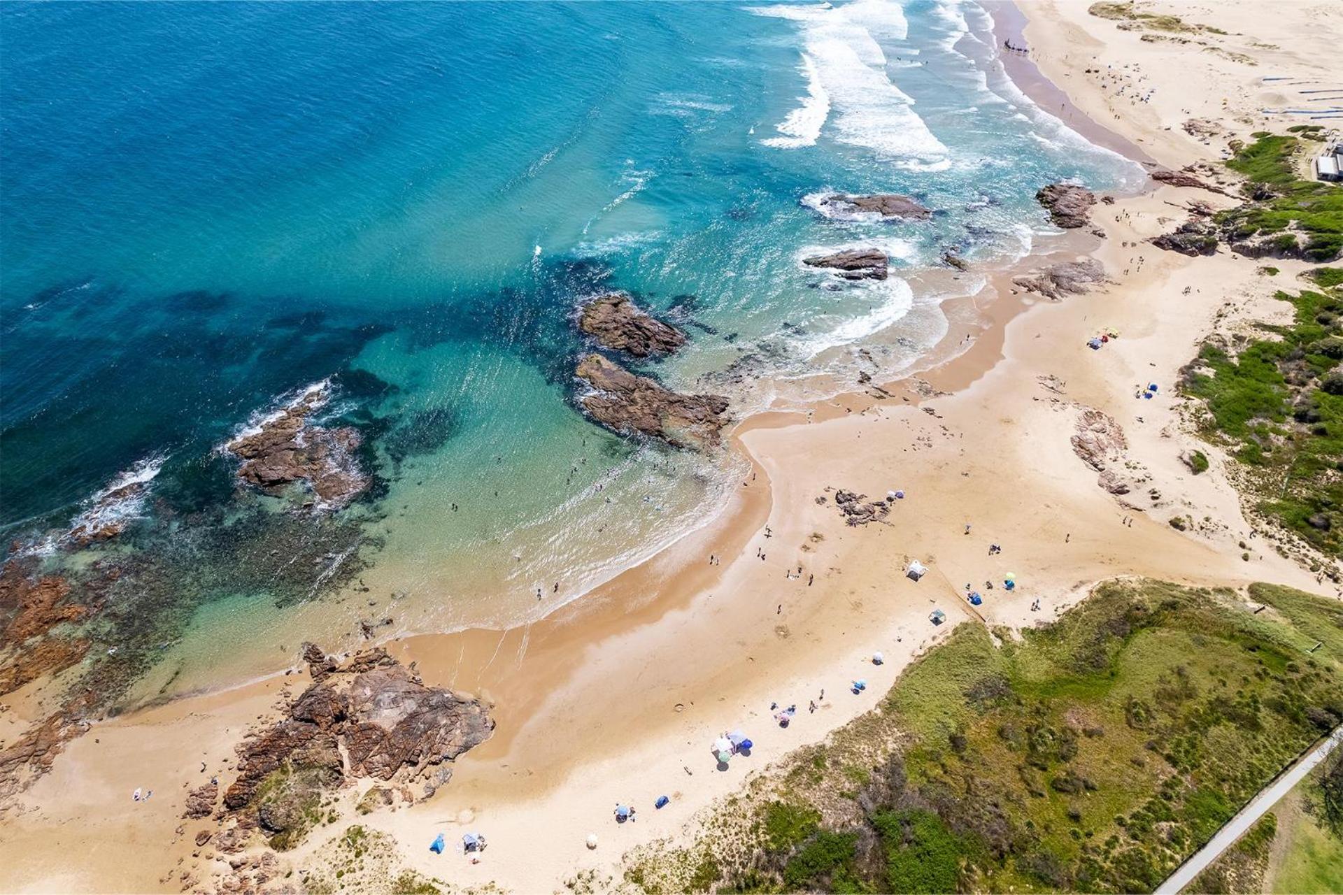 Pet friendly Anna Bay Beach Shack, 44 Ocean Avenue - fantastic 2 storey house with spectacular views
