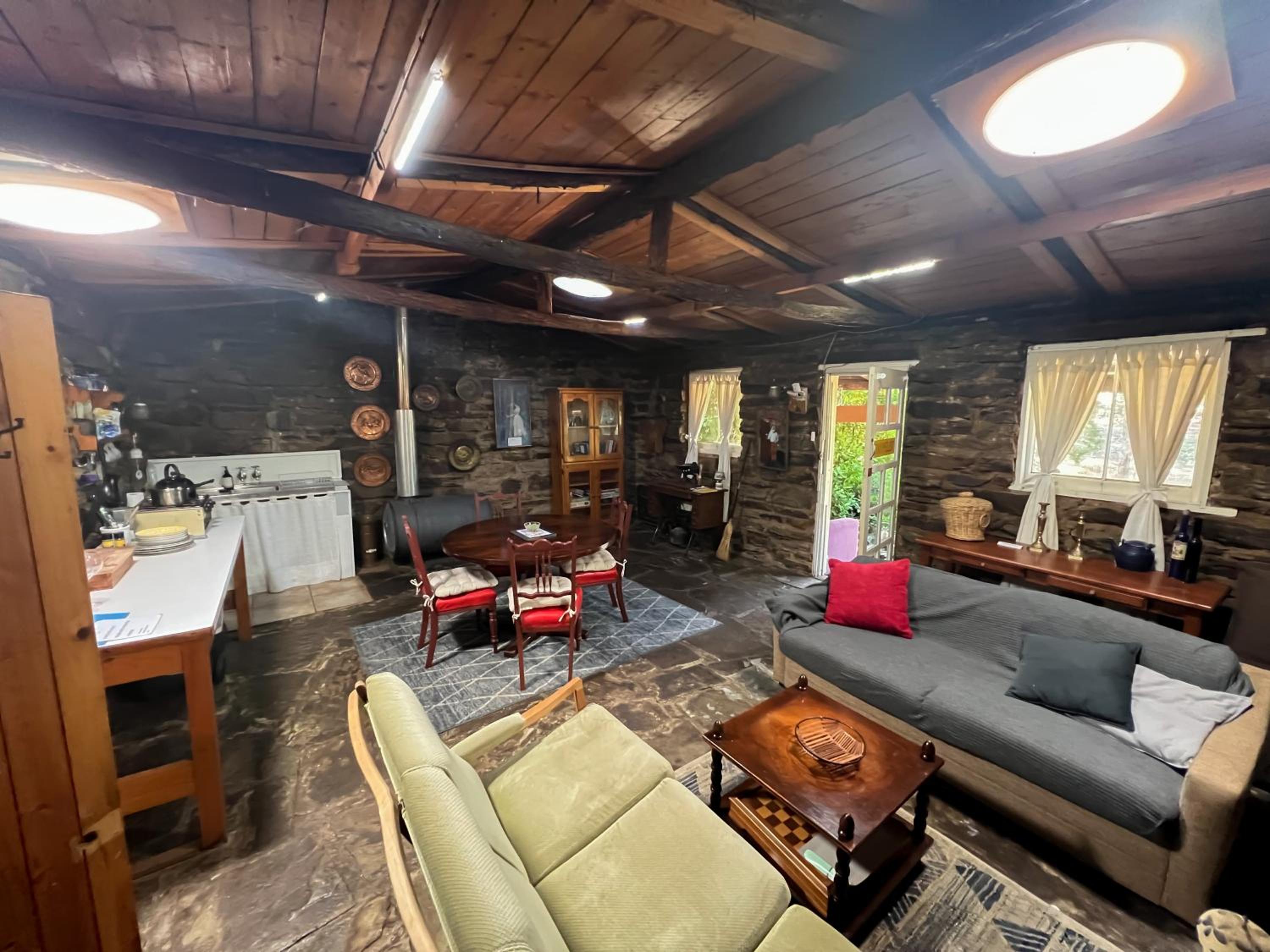 Rustic miners cabin