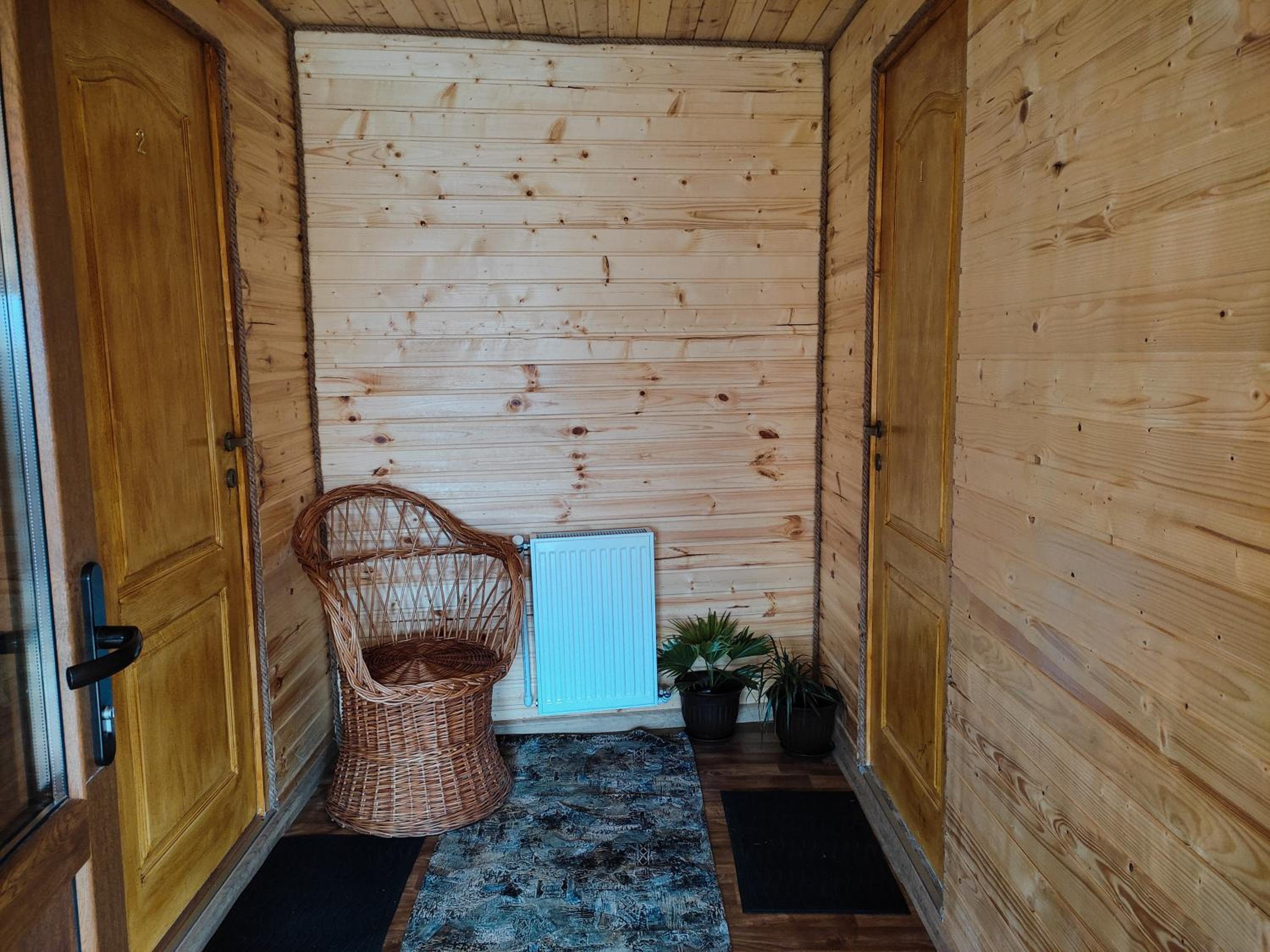 Cabana doi mesteceni