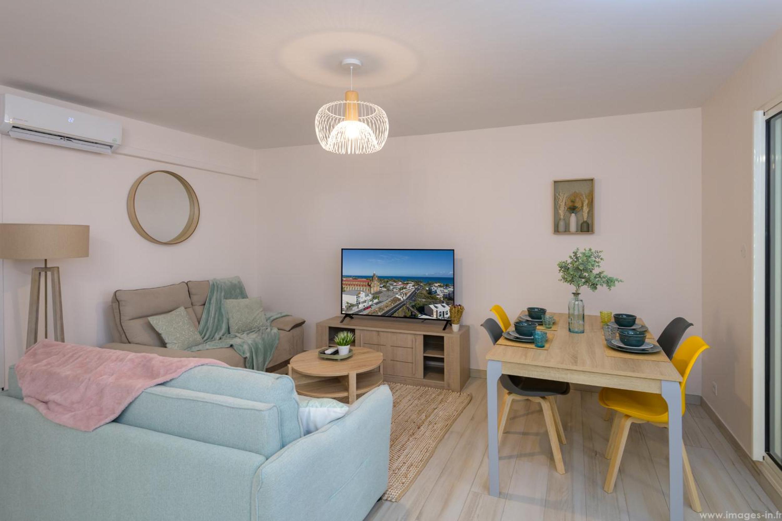 City Cocoon T2 rénové proche centre Saint Denis