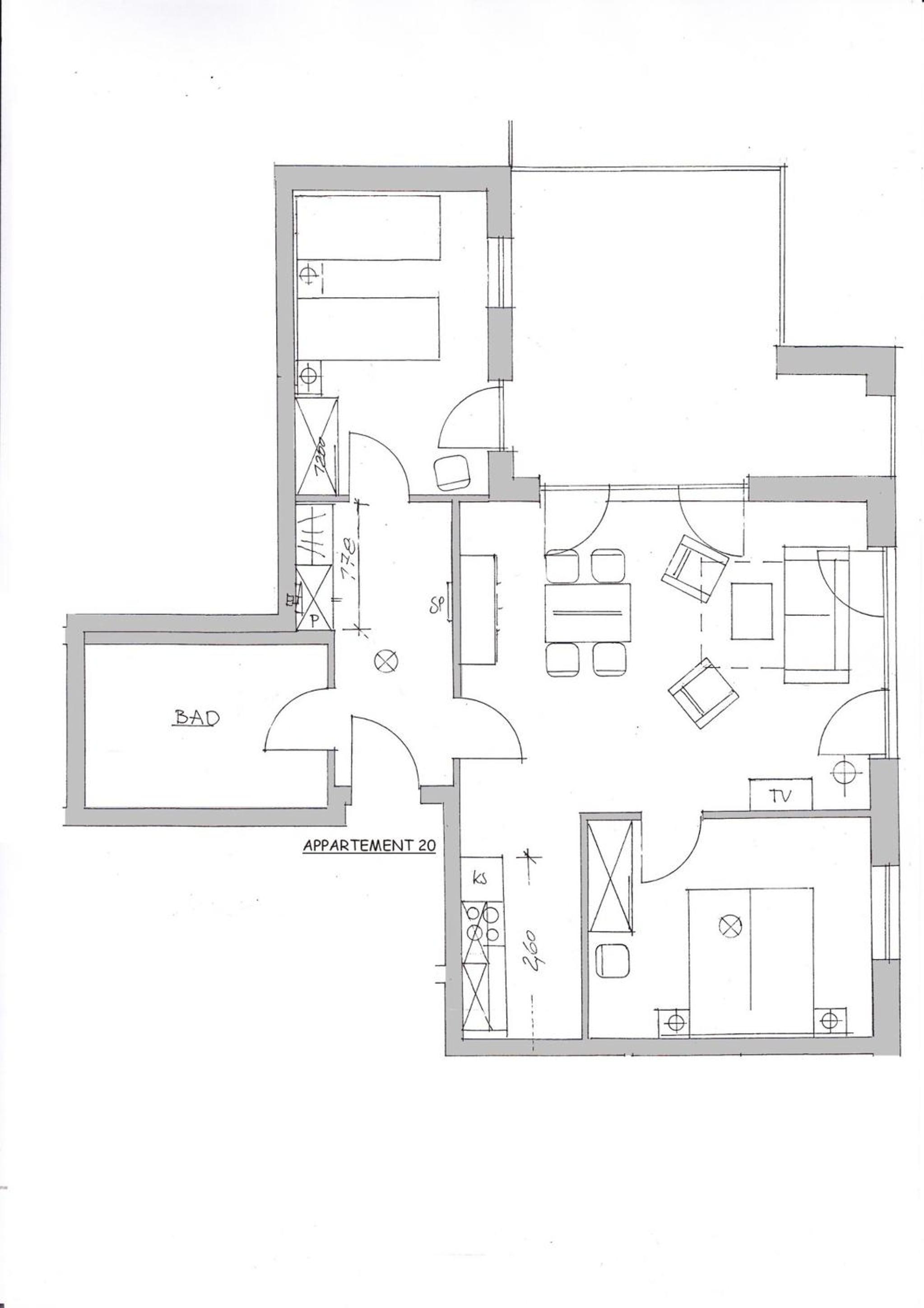 Apartment 20, Blickrichtung Binnenhafen WestInnenstadt