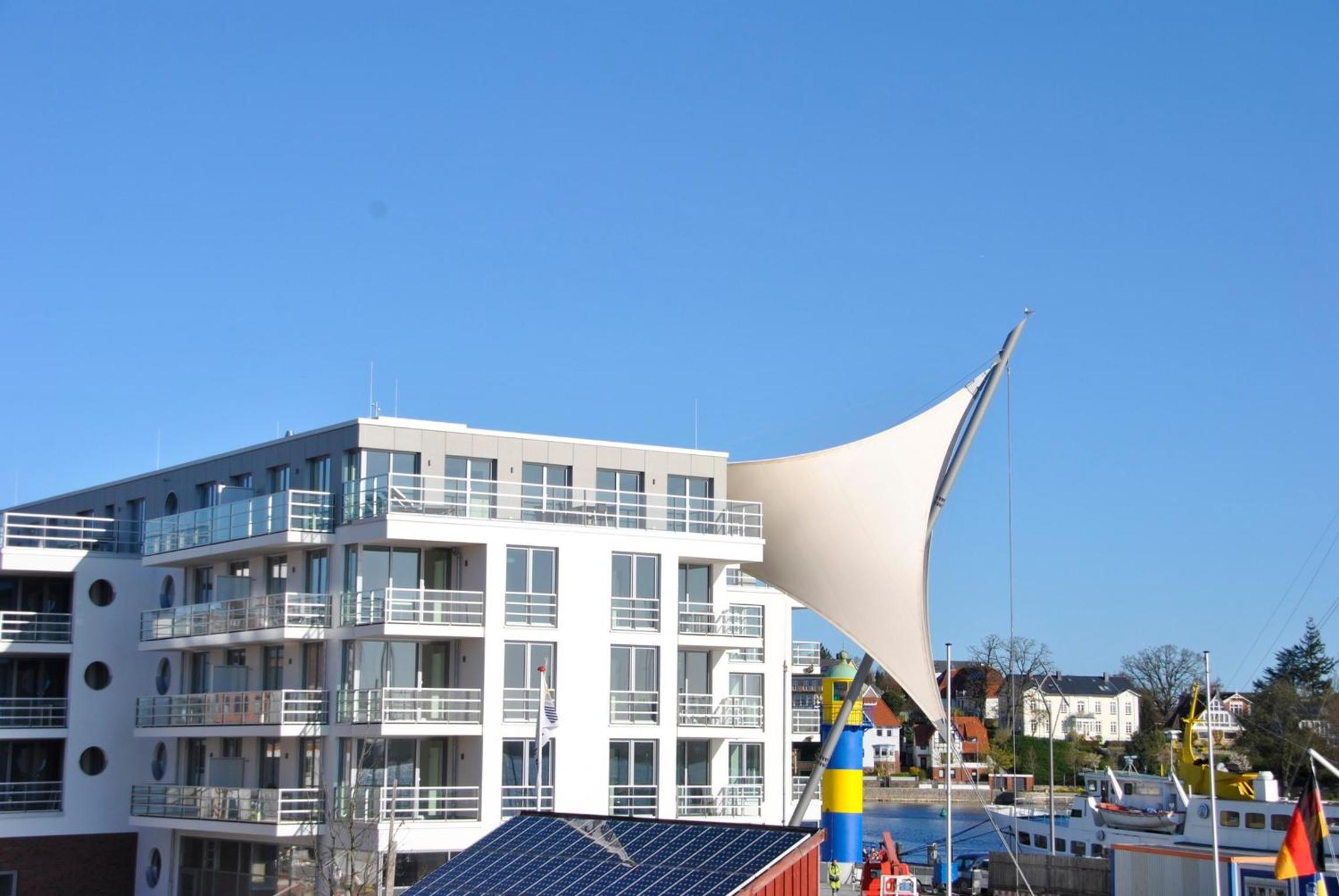 Apartment 36, Blickrichtung StrandOffenes Meer