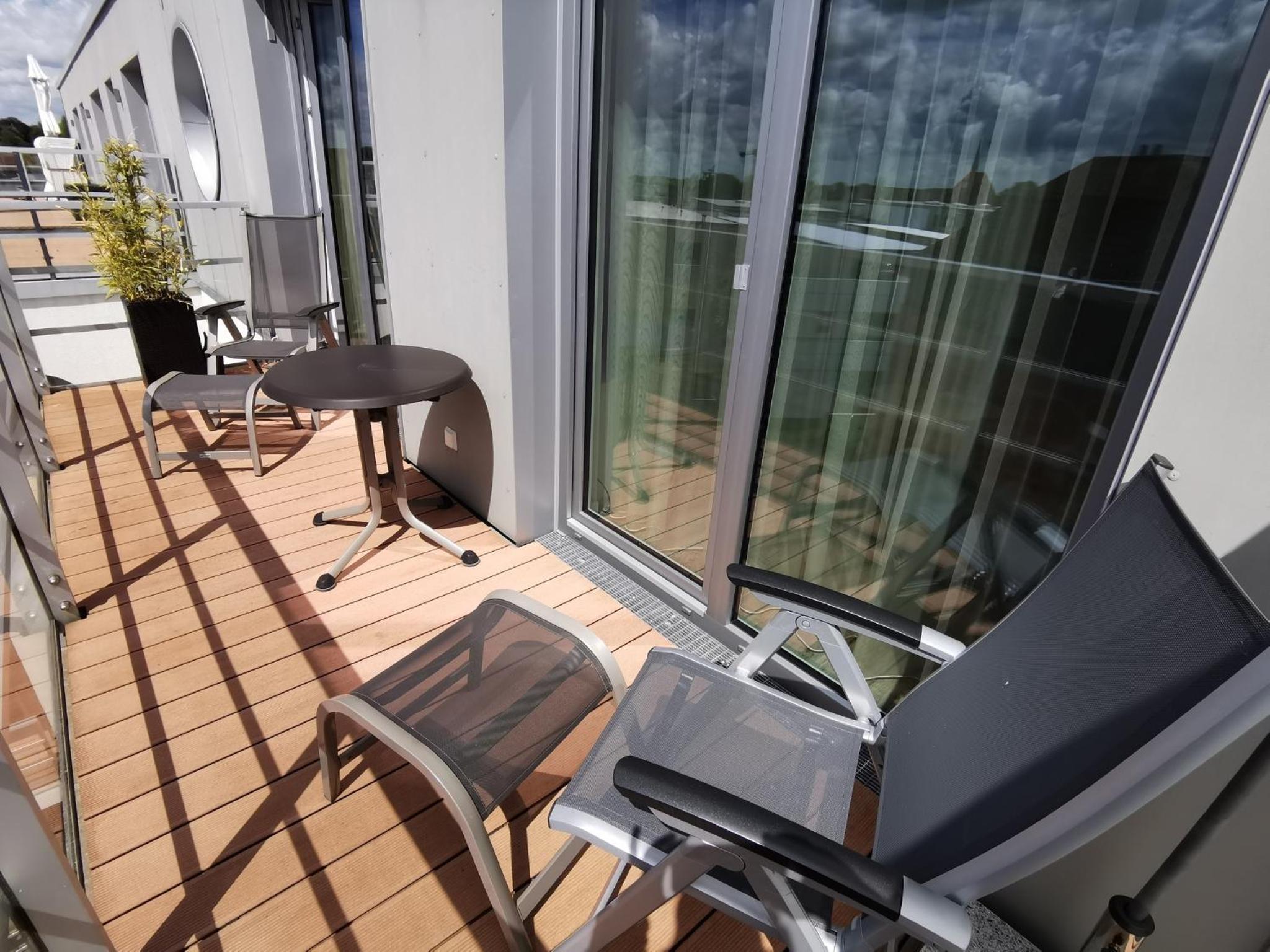 Apartment 36, Blickrichtung StrandOffenes Meer