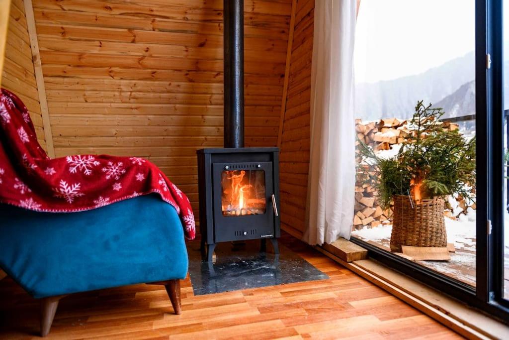 Cottage and sauna hill silence mestia 2 view 2