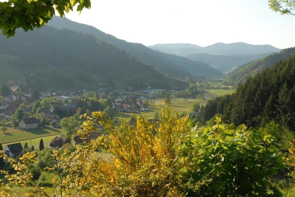 Oberbauernhof - Wohnung Am Garten -- Moderne FeWo im schönen Schwarzwaldhaus