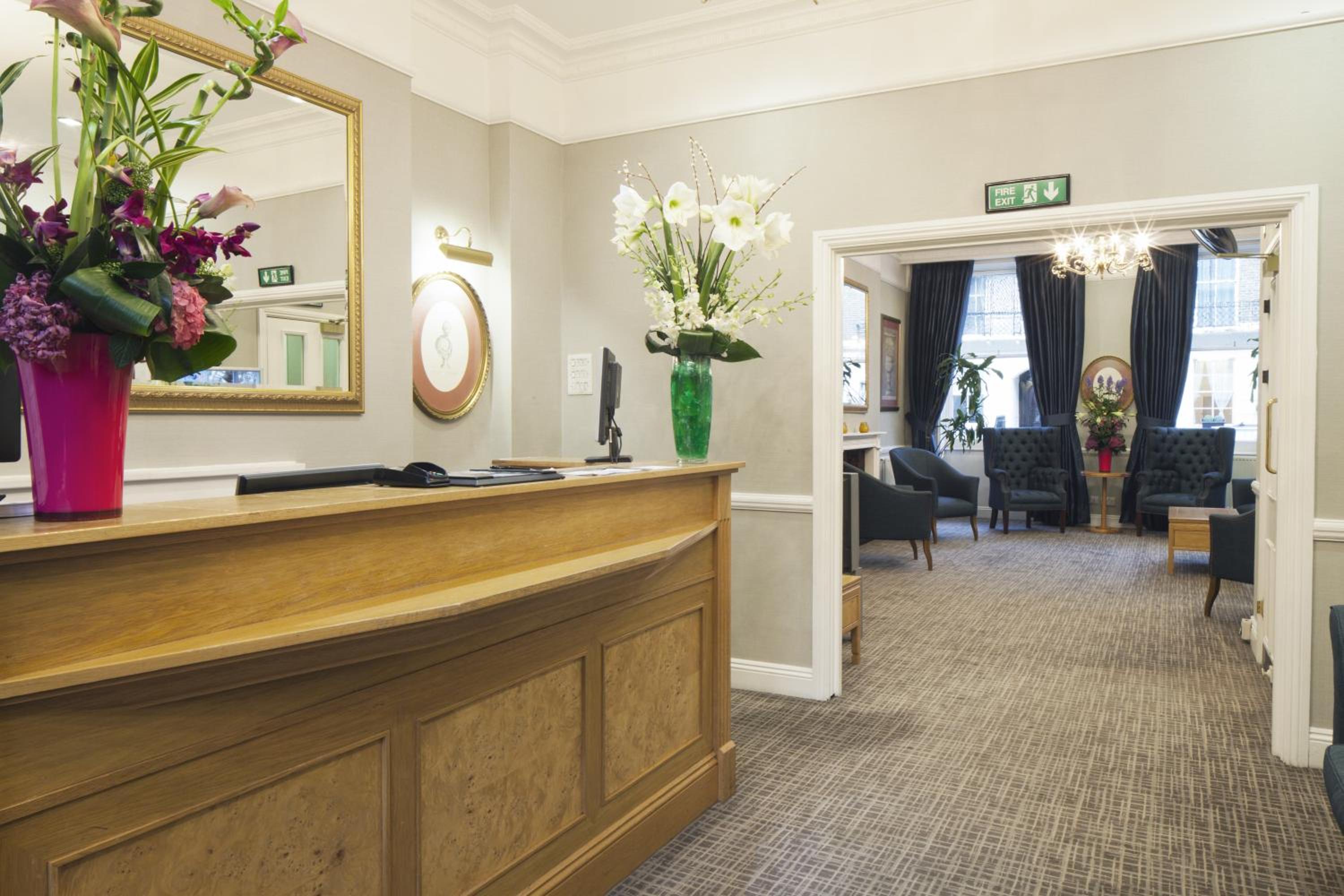 hotel reception