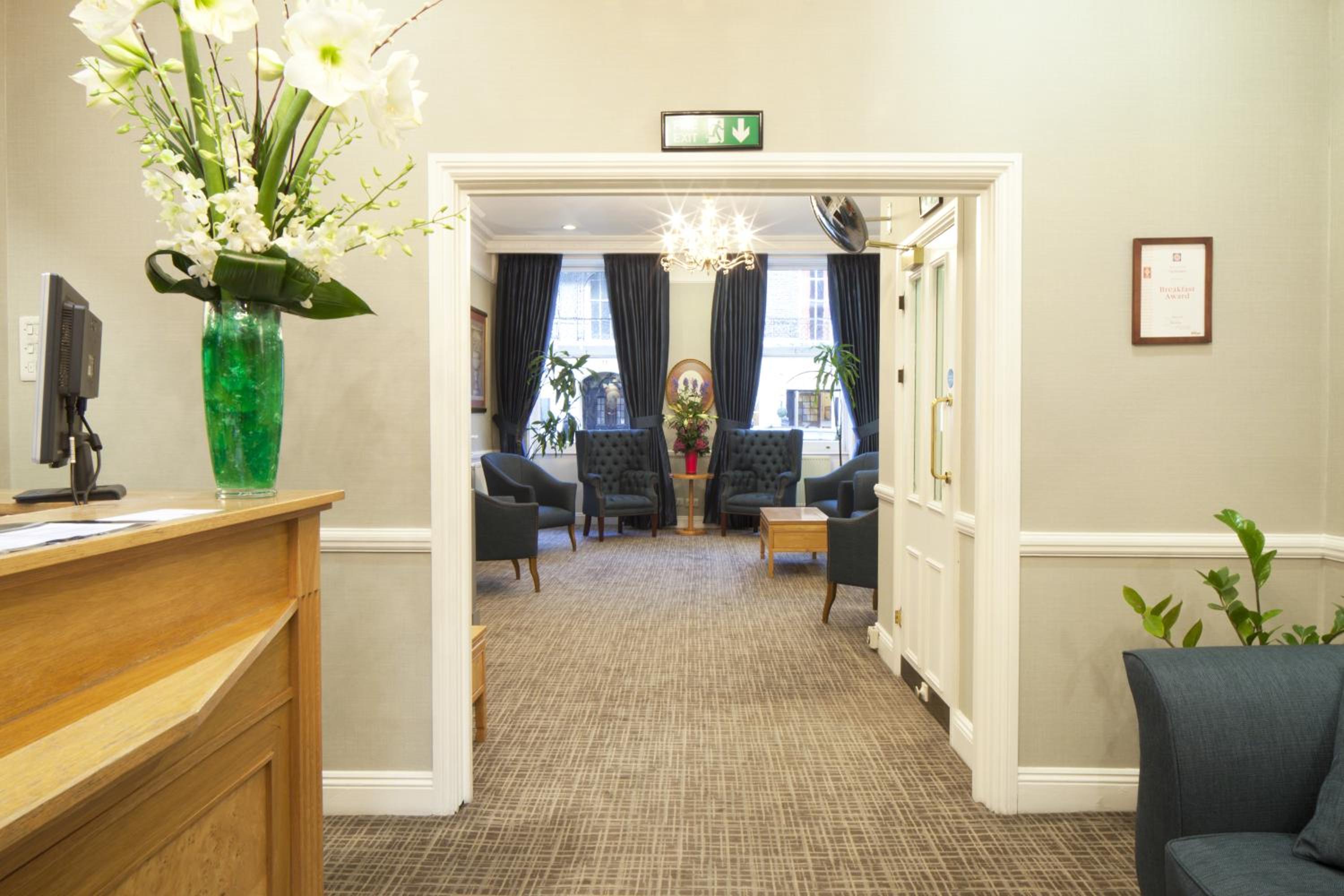 hotel reception