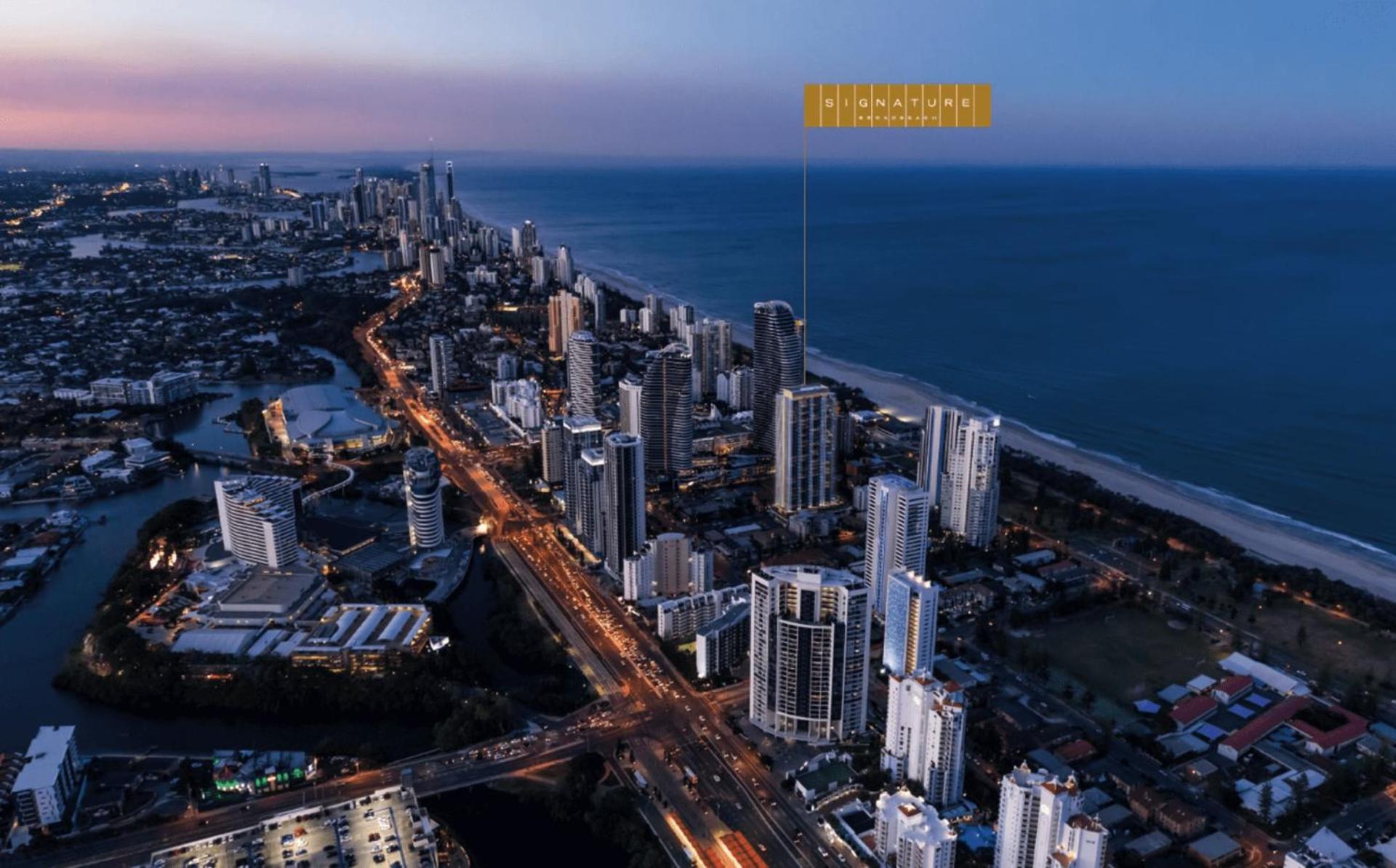 Signature Broadbeach Ocean Views Apartment - CoastHM