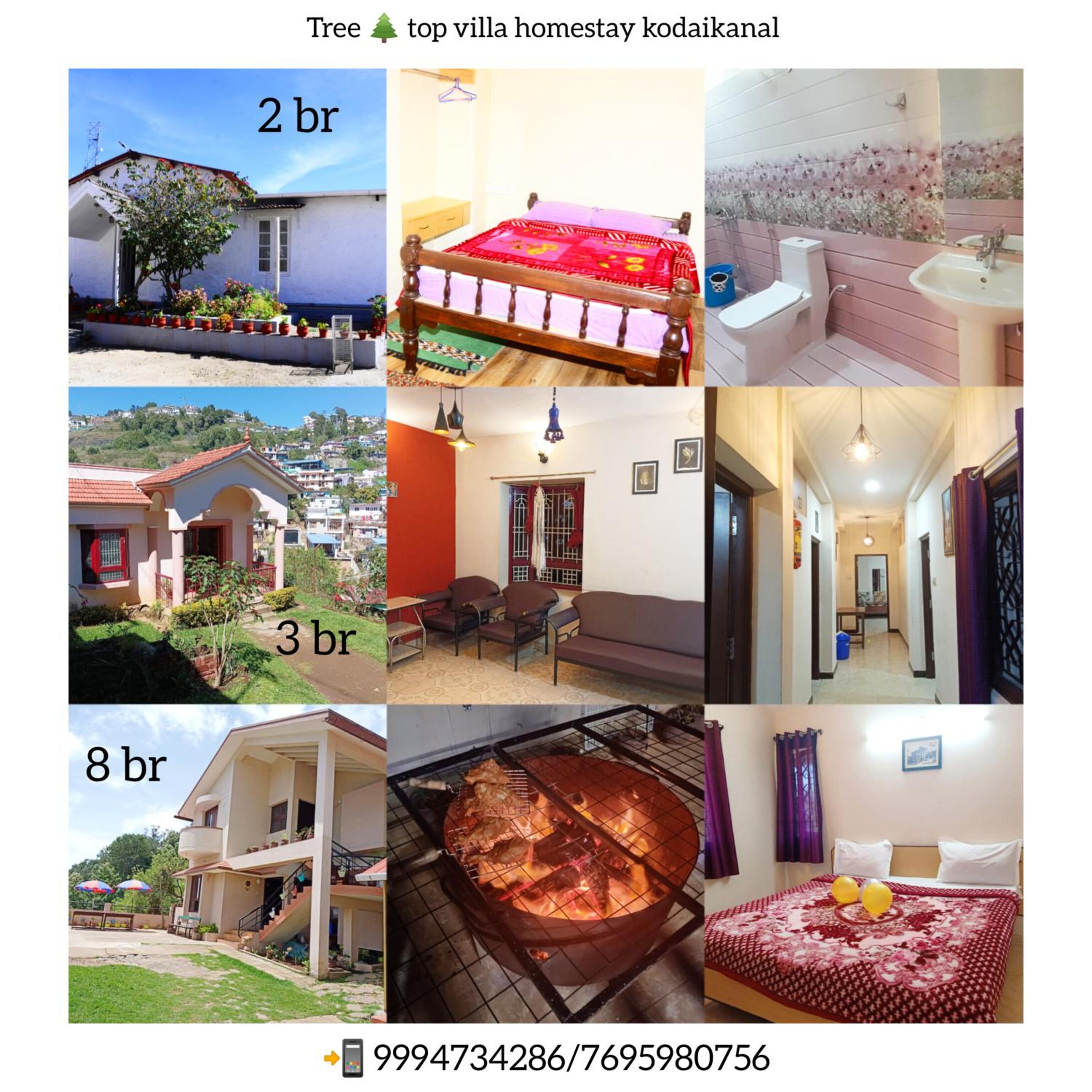 Tree top villa kodaikanal homestay
