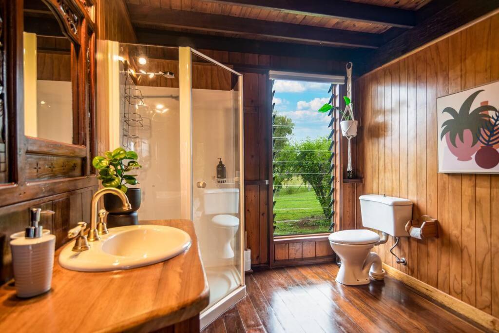 Treetops Sanctuary - Luxury Treehouse pole home