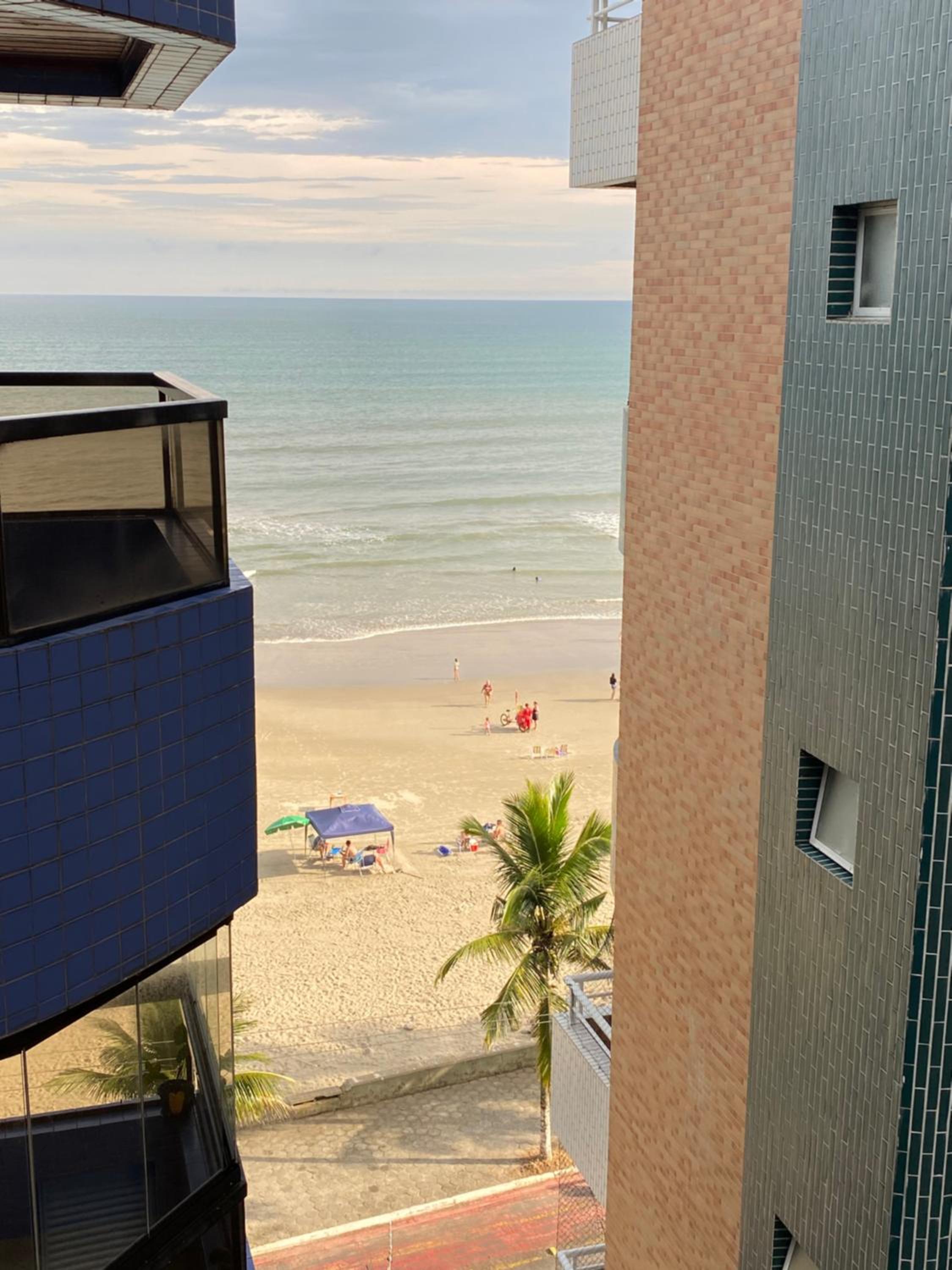 Cobertura Piscina Privativa frente e Vista Mar Centro Mongaguá