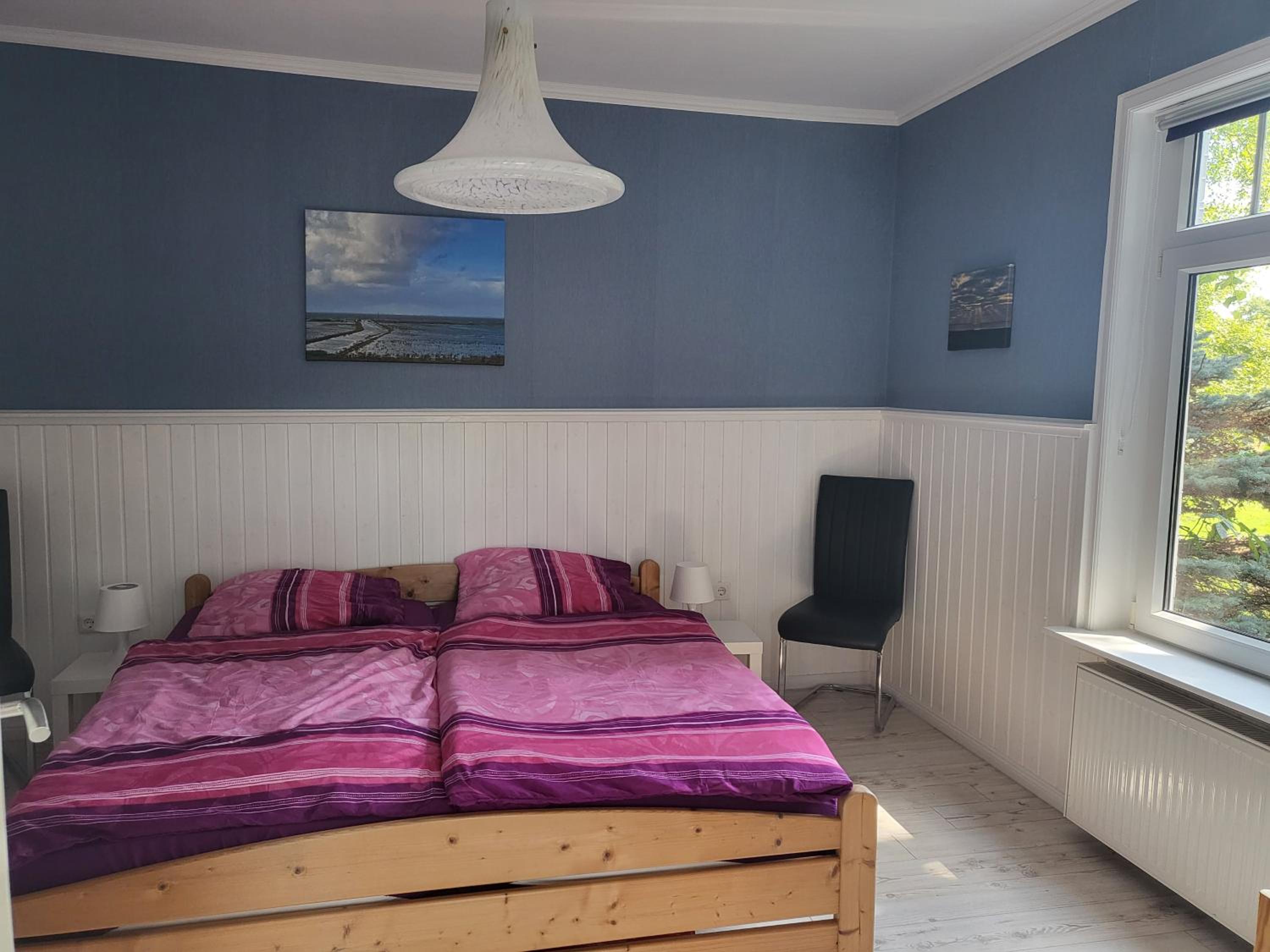 Urlaub im blauen Haus