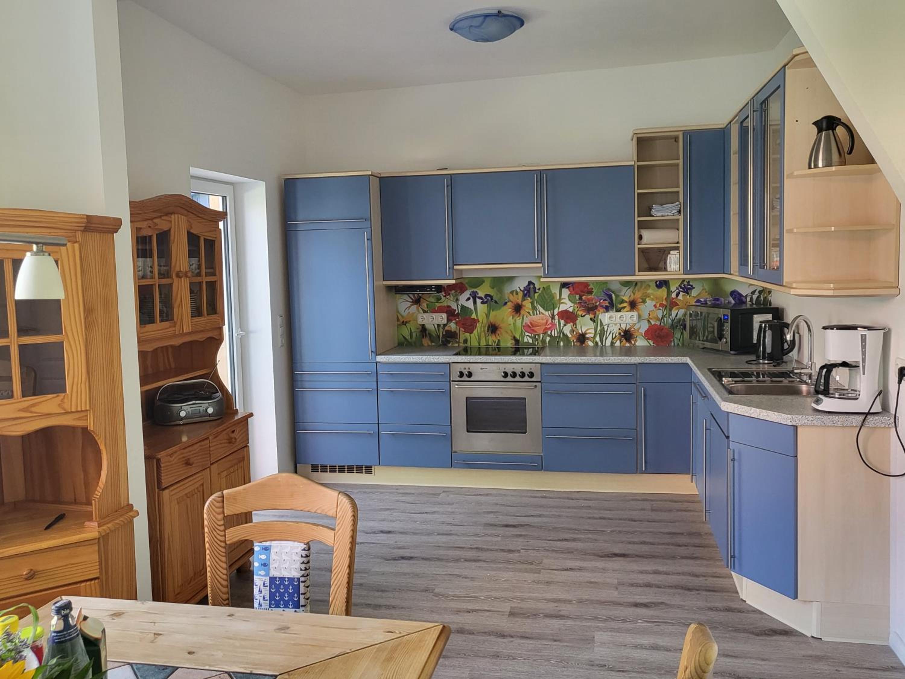 Urlaub im blauen Haus