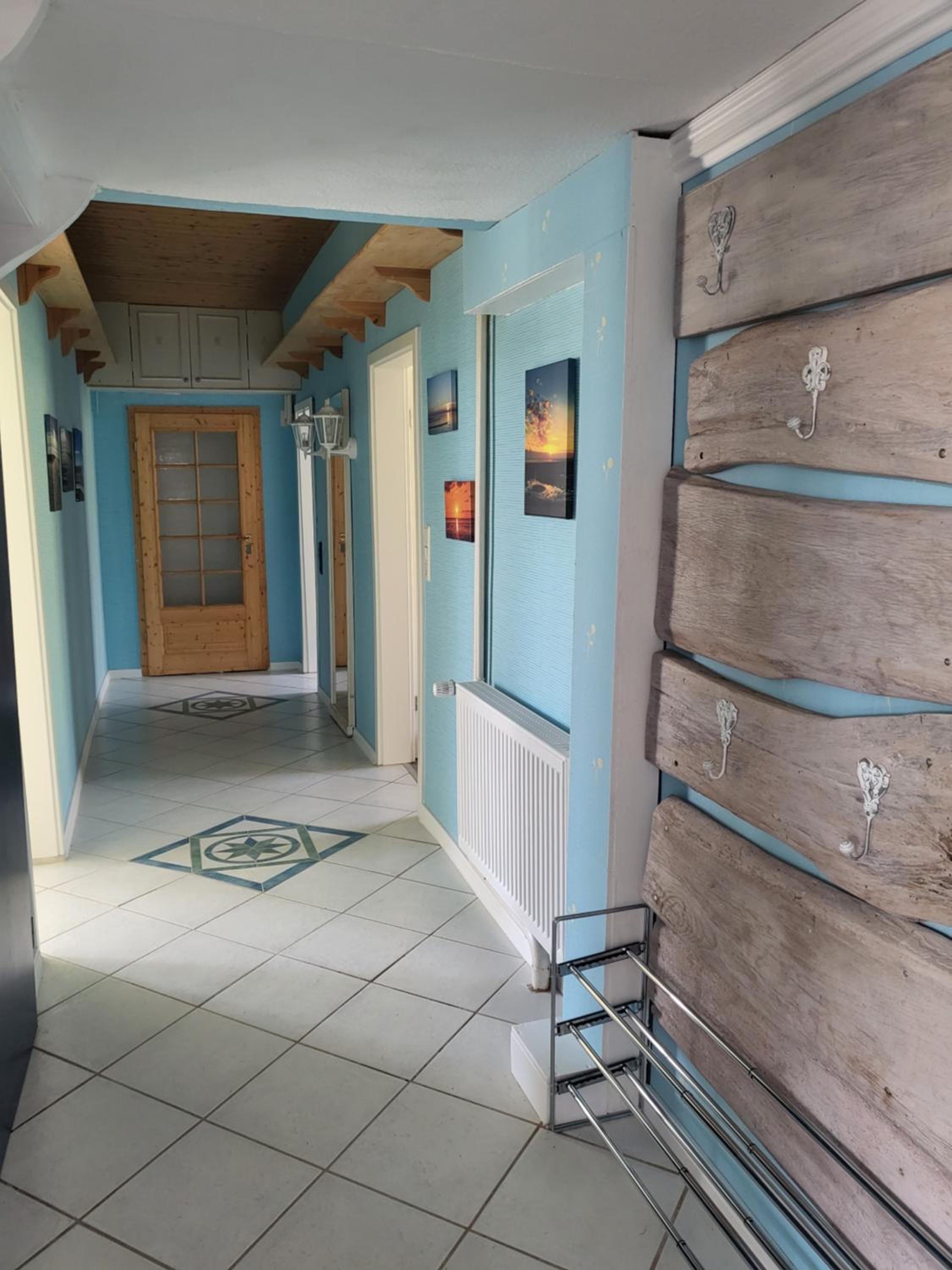 Urlaub im blauen Haus