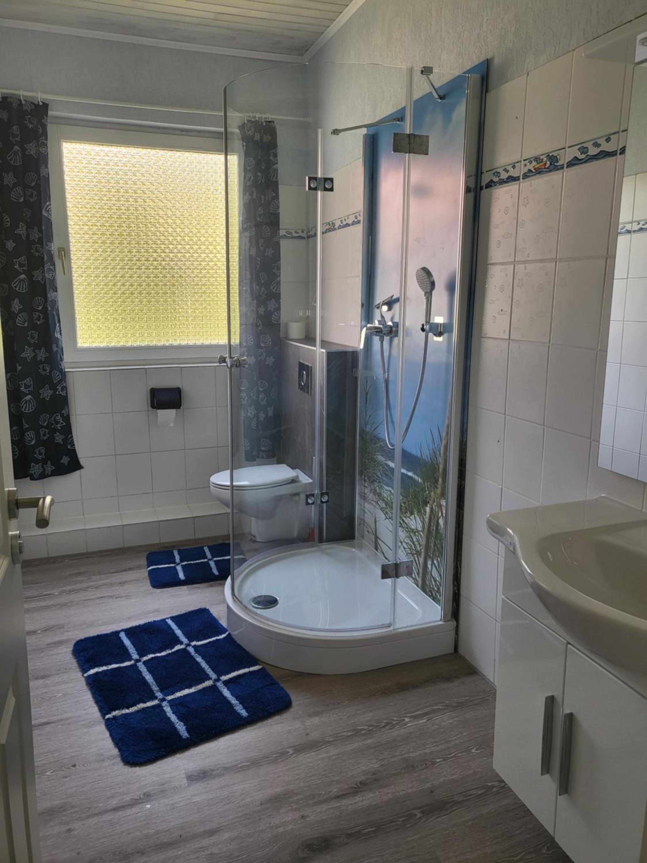 Urlaub im blauen Haus
