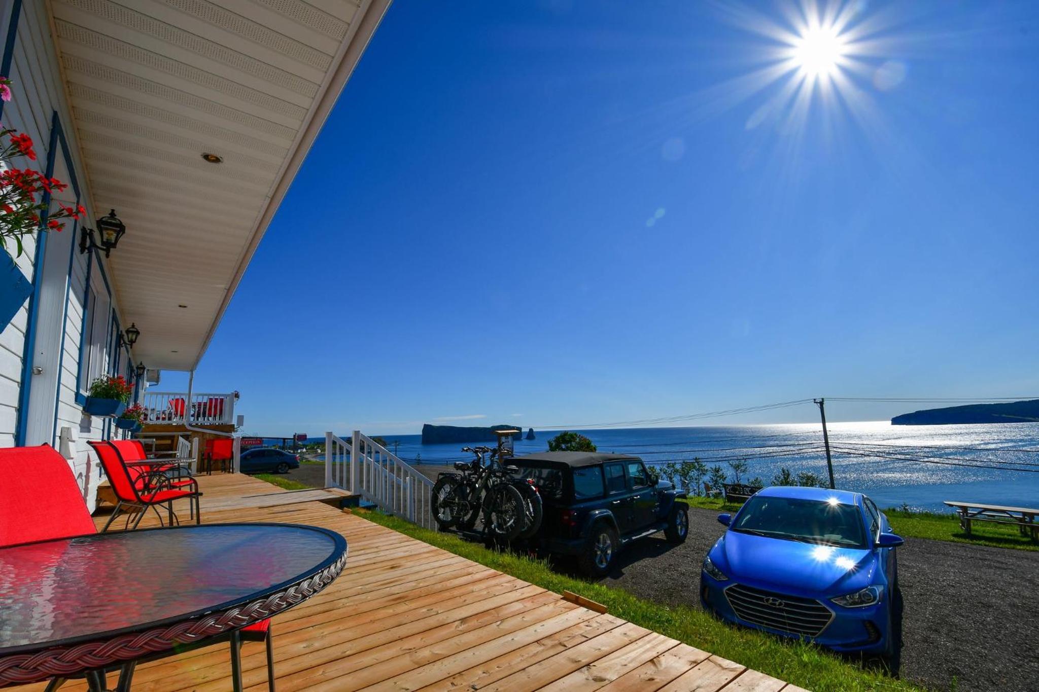 outdoor BBQ area
