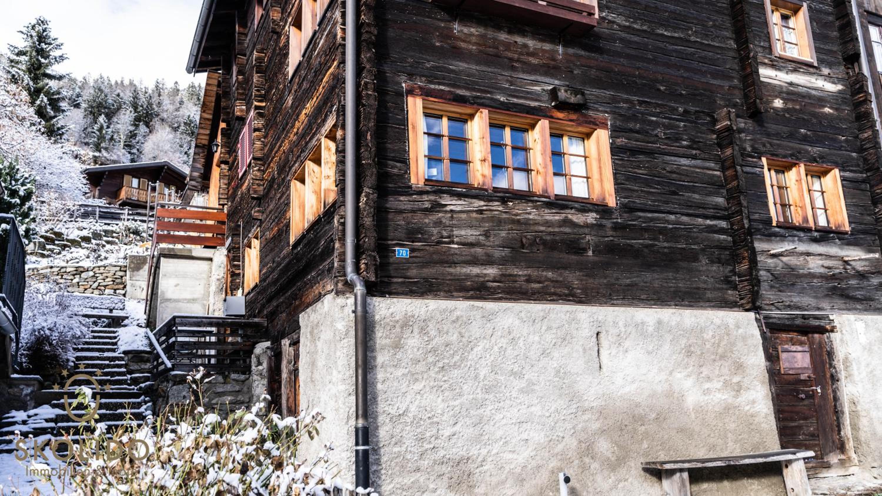 Heimeliges Walliserhaus