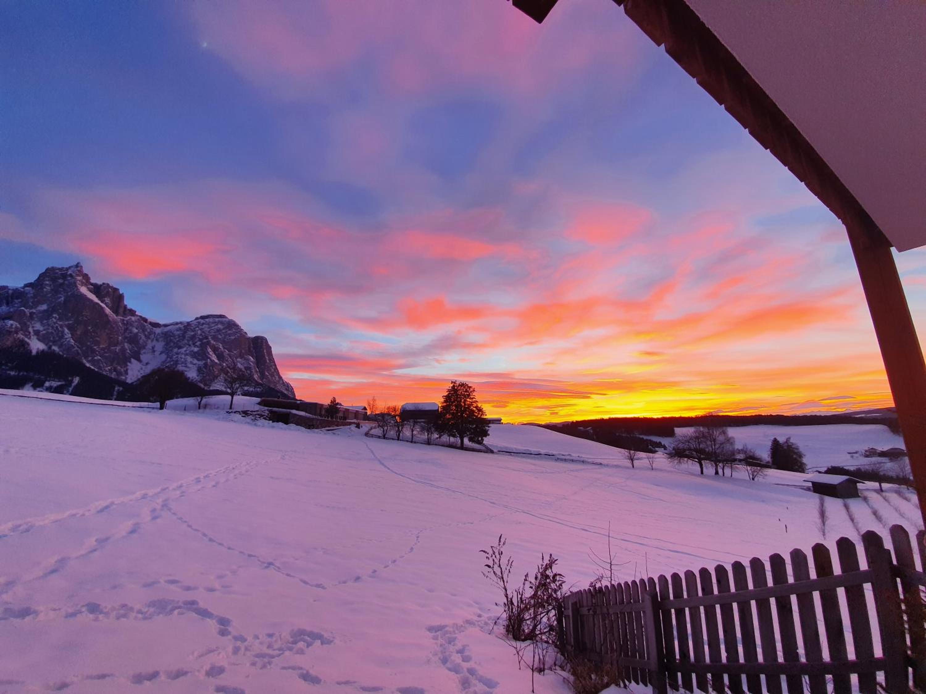 Schererhof Abendrot
