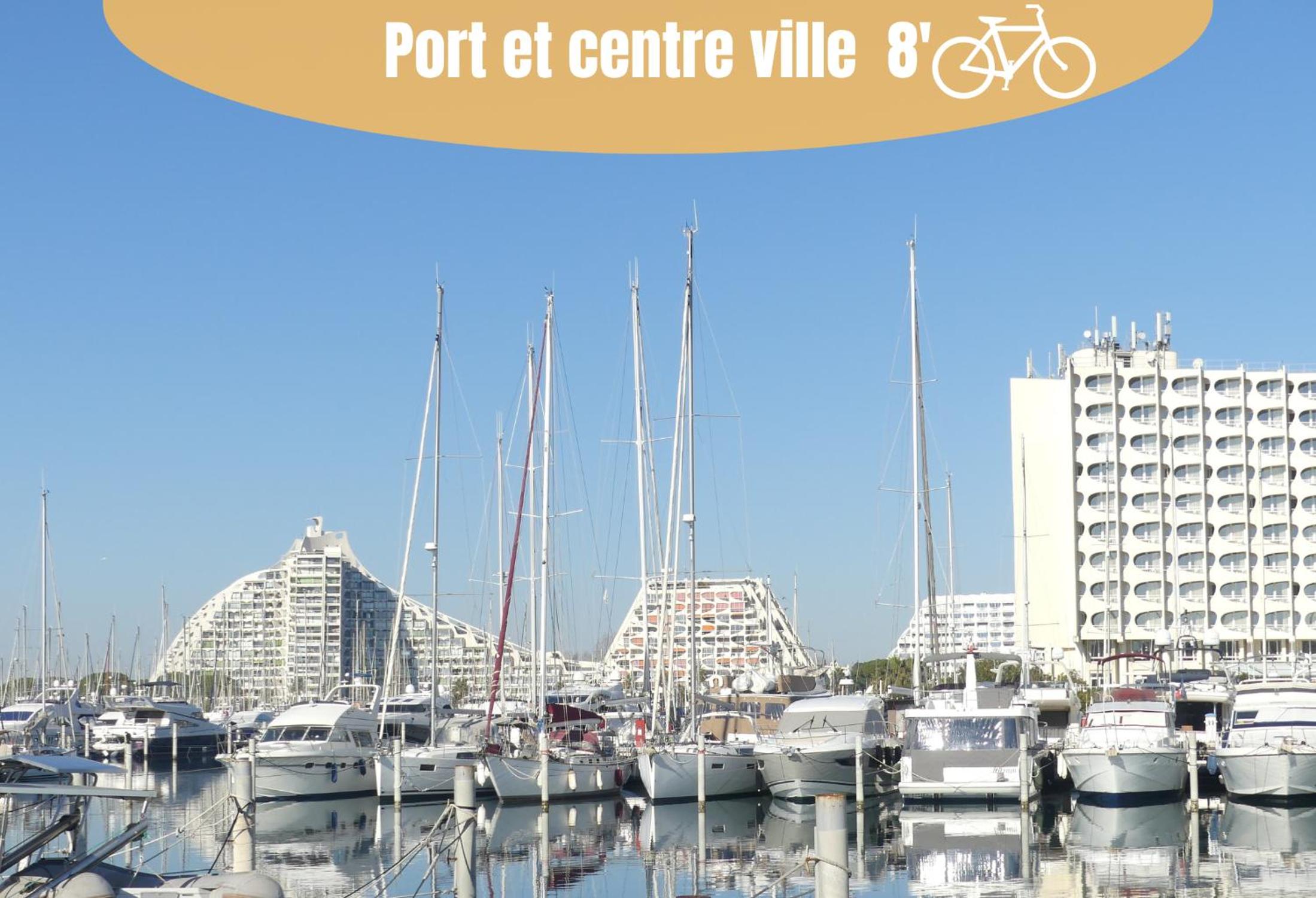 La Casita - Studio Confort avec Terrasse et Parking privé- La Grande Motte, Montpellier
