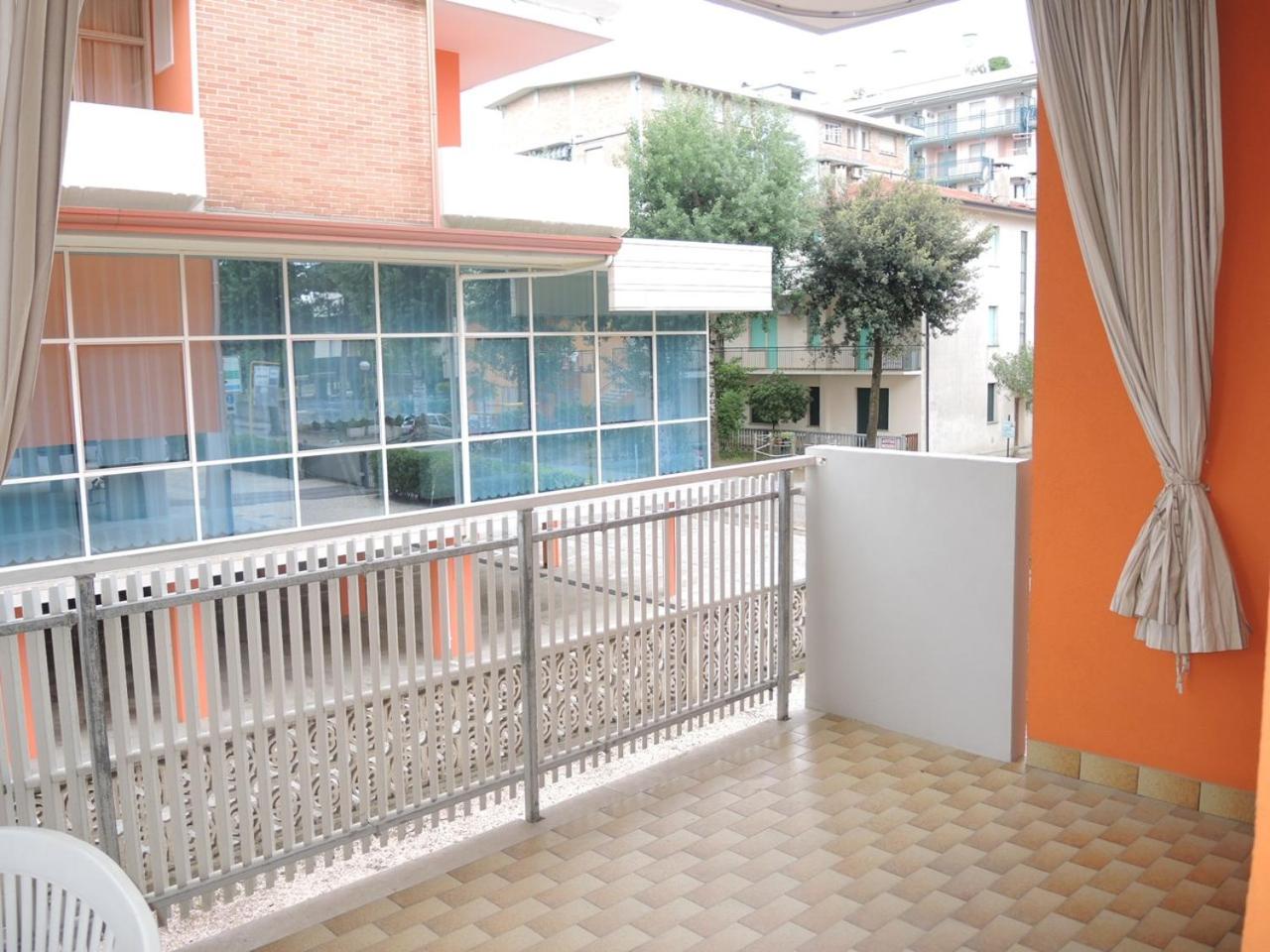 Warm two-room flat with balcony near the beach