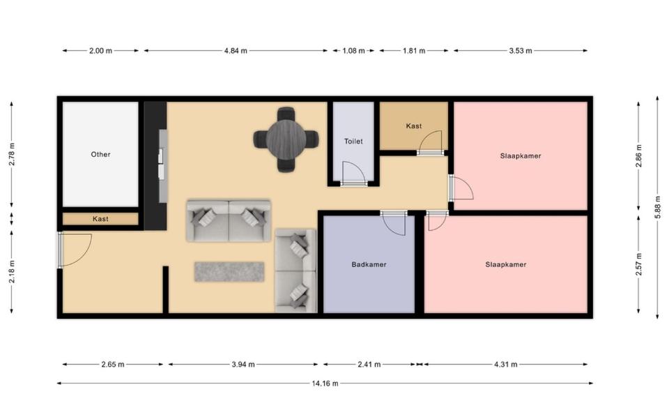 Alter Kindergarten vakantieappartementen