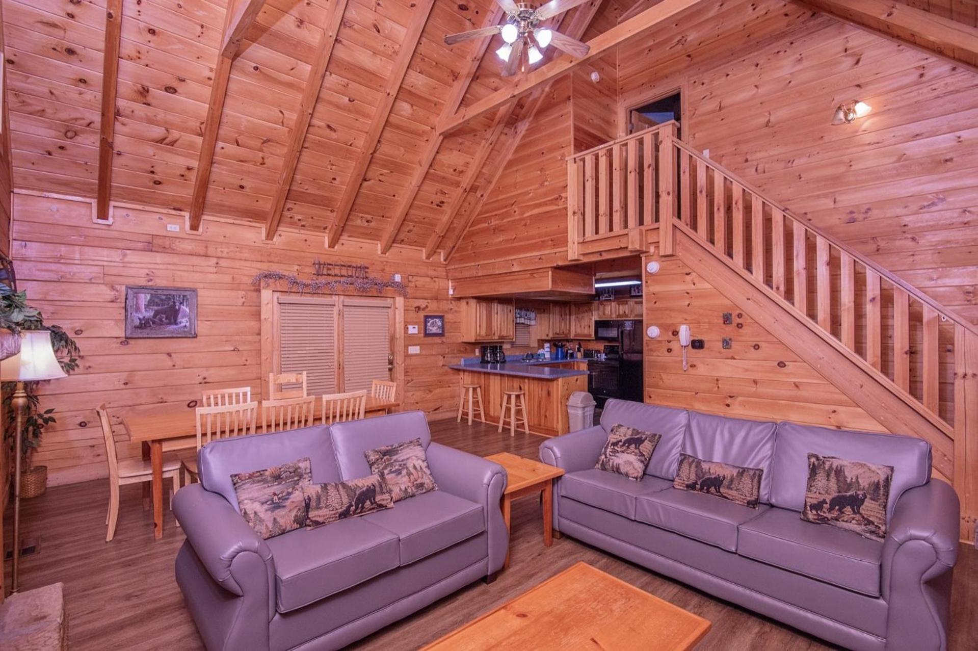 ER298- Renewed Spirit Great location- Close to town cabin view 2