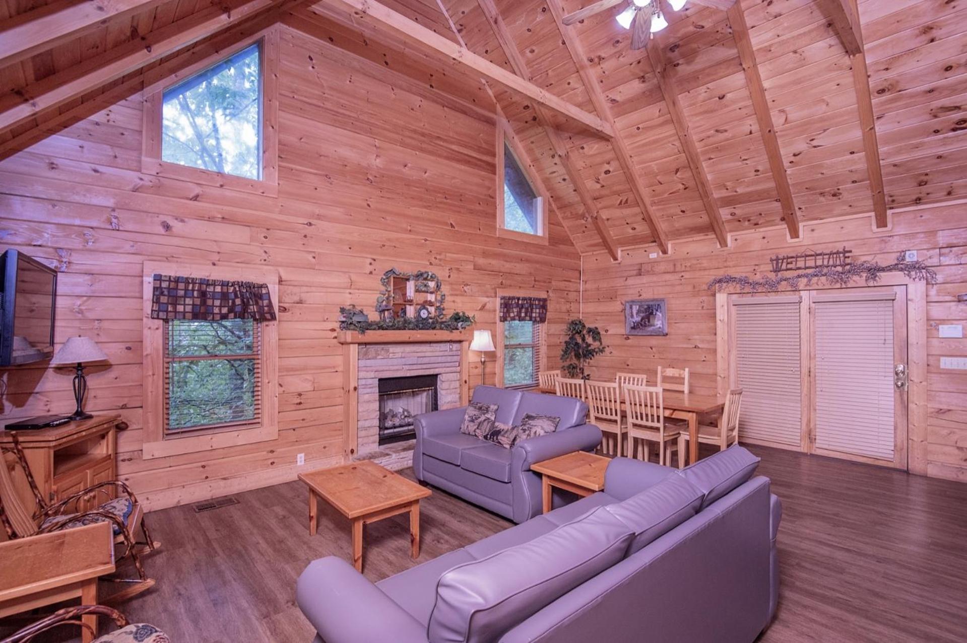 ER298- Renewed Spirit Great location- Close to town cabin view 3