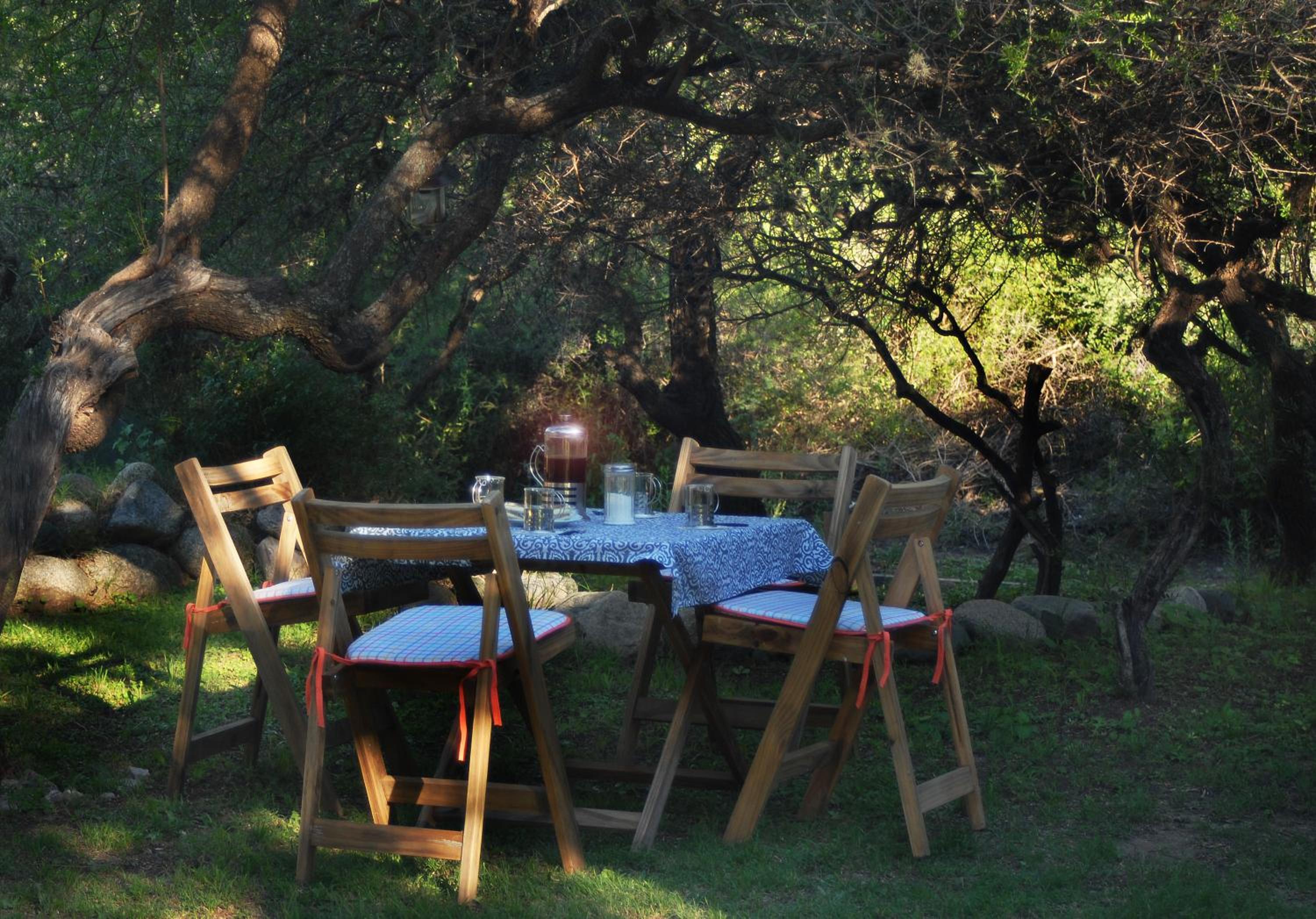 Cabanas en el Jardin Nativo