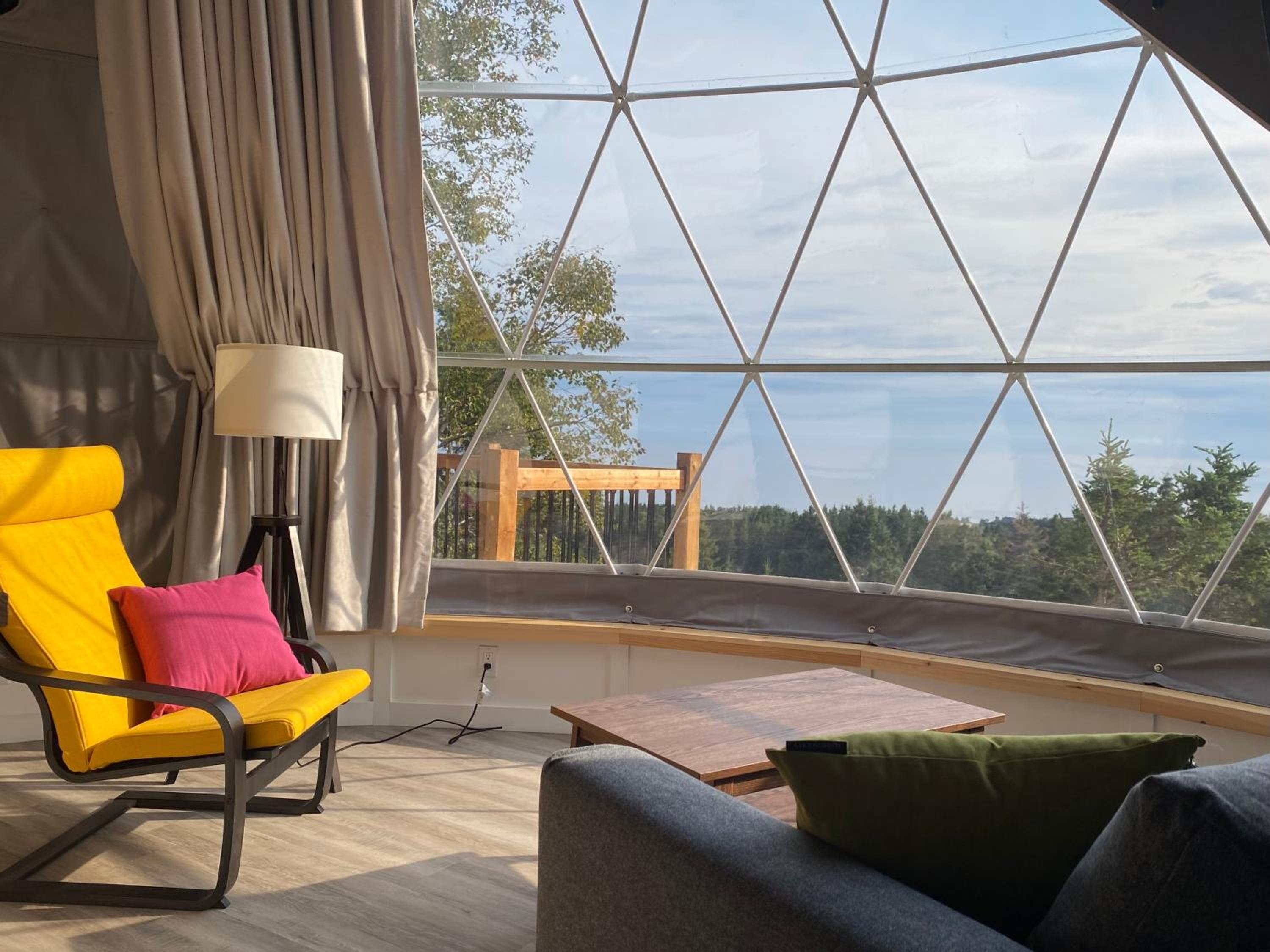 Domes Rocher Percé at Domaine Renard