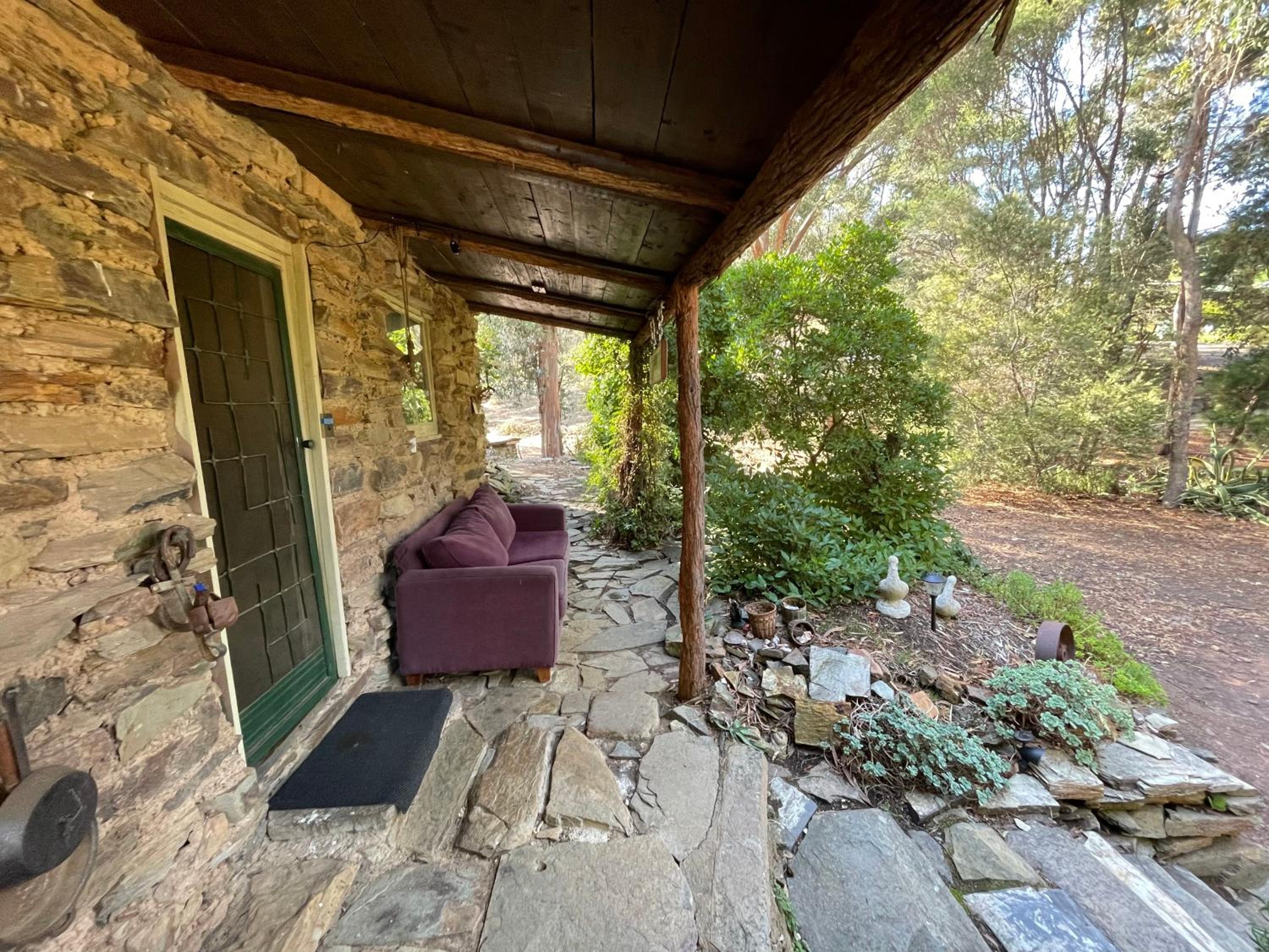 Rustic miners cabin