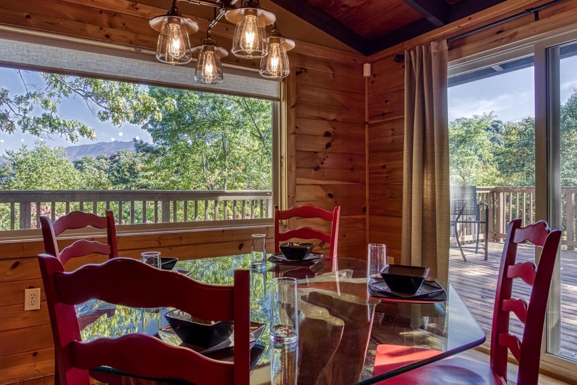 Gatlinburg Views A Unique Cabin Mountain Views Expansive Decks Adjacent To Gatlinburg & Ski Lodge cabin