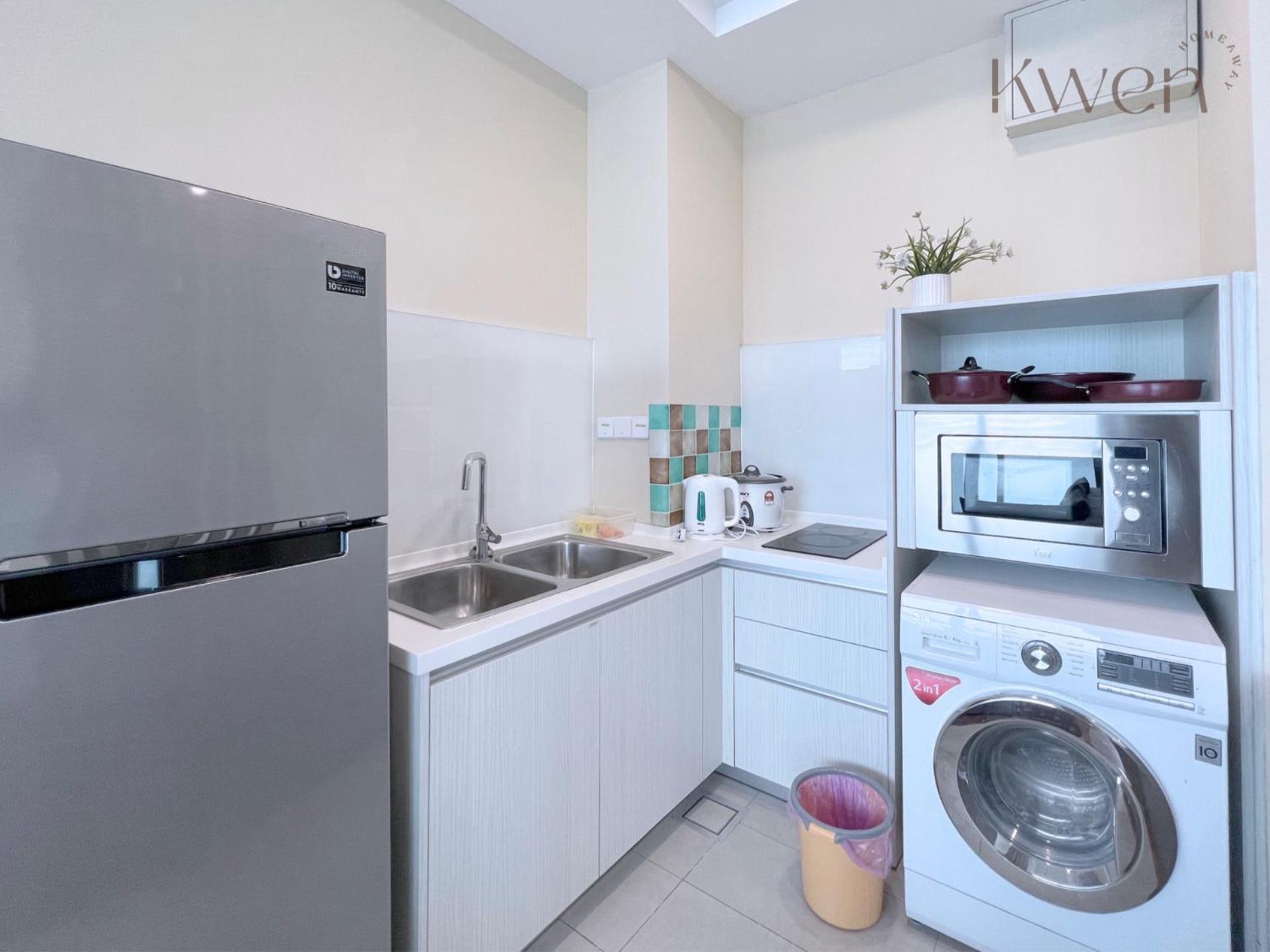 KWEN Suites - City Centre Riverson Soho 2BR l Studio photo 8