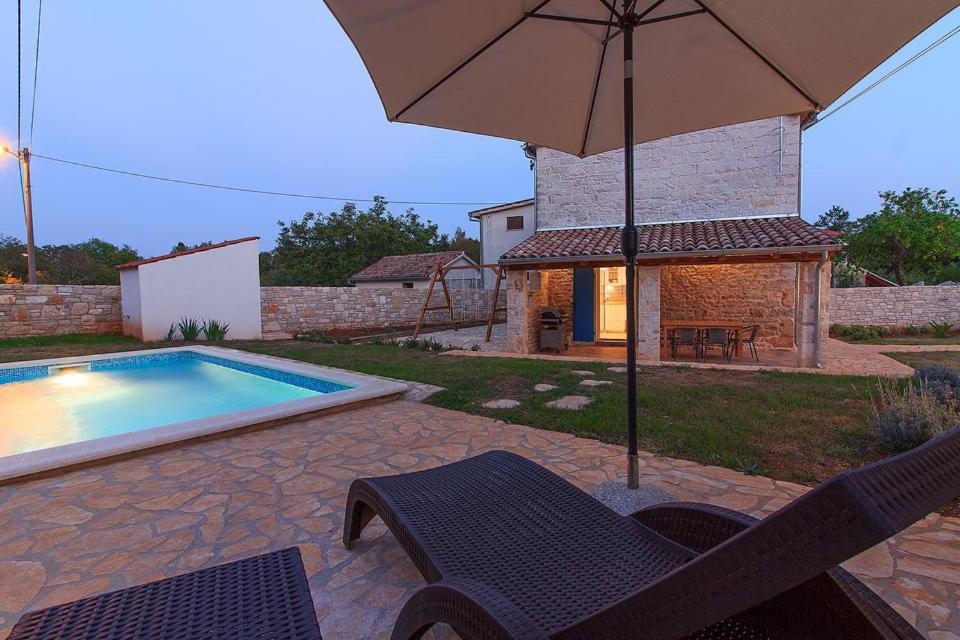 Cozy istrian stone villa Sasso with private pool view 5