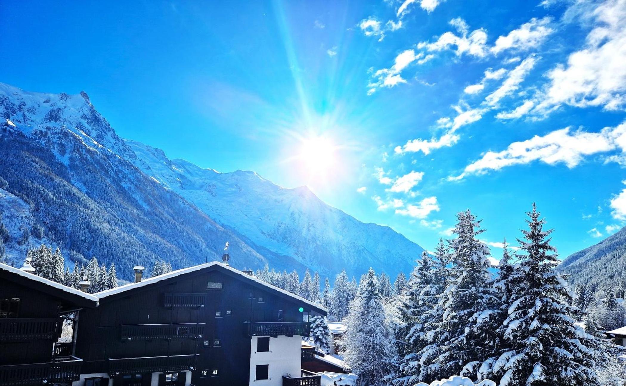Chamonix superbe appartement vue Mont Blanc view 5
