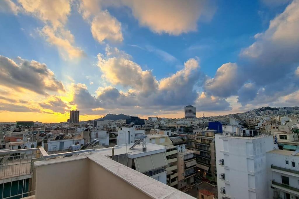 Studio with panoramic Athens view