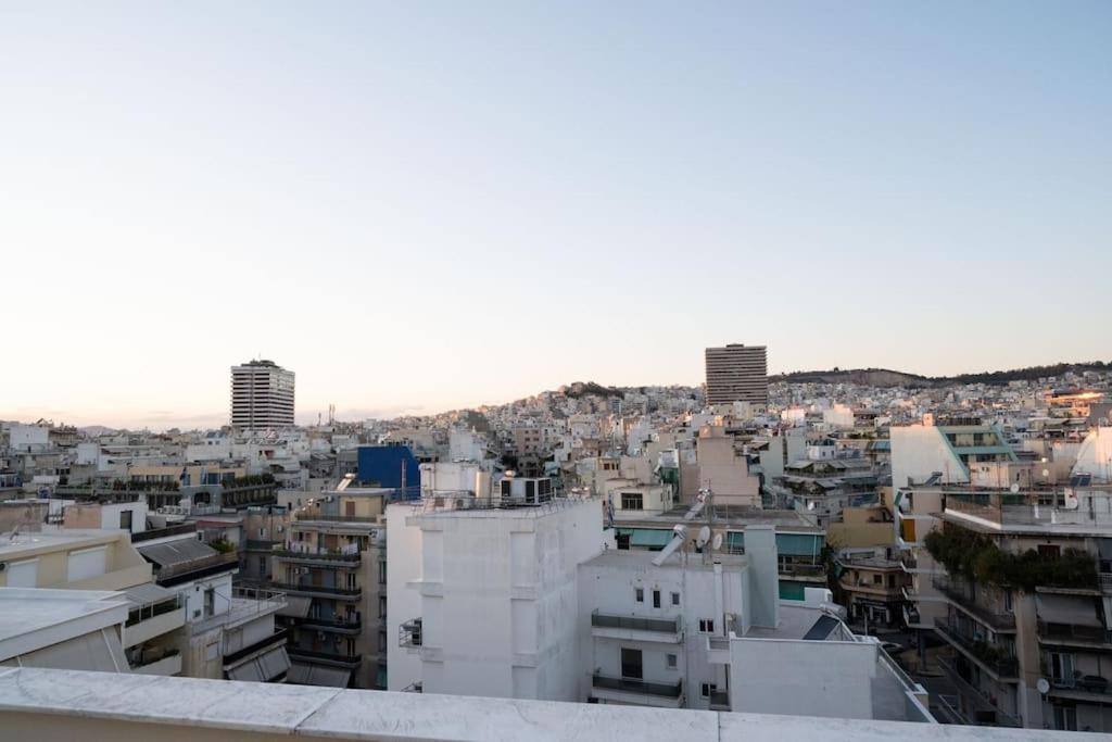 Studio with panoramic Athens view