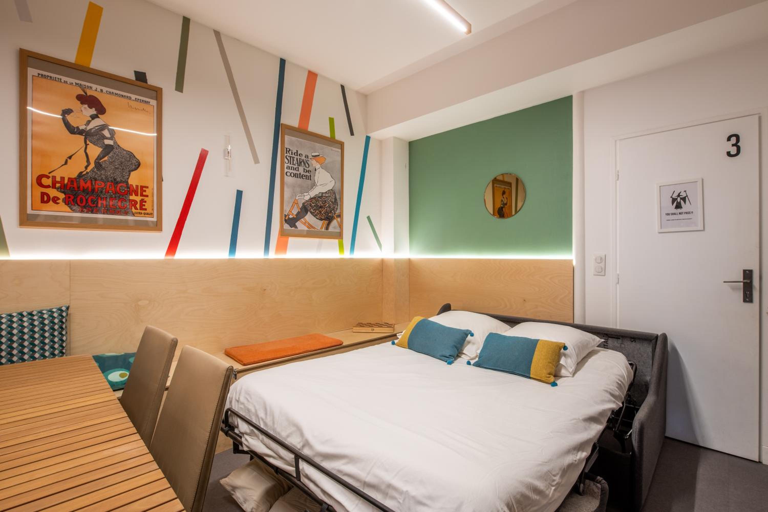 MAISON FRANCOIS Paris - Two rooms apartment or Studio - Linkable together