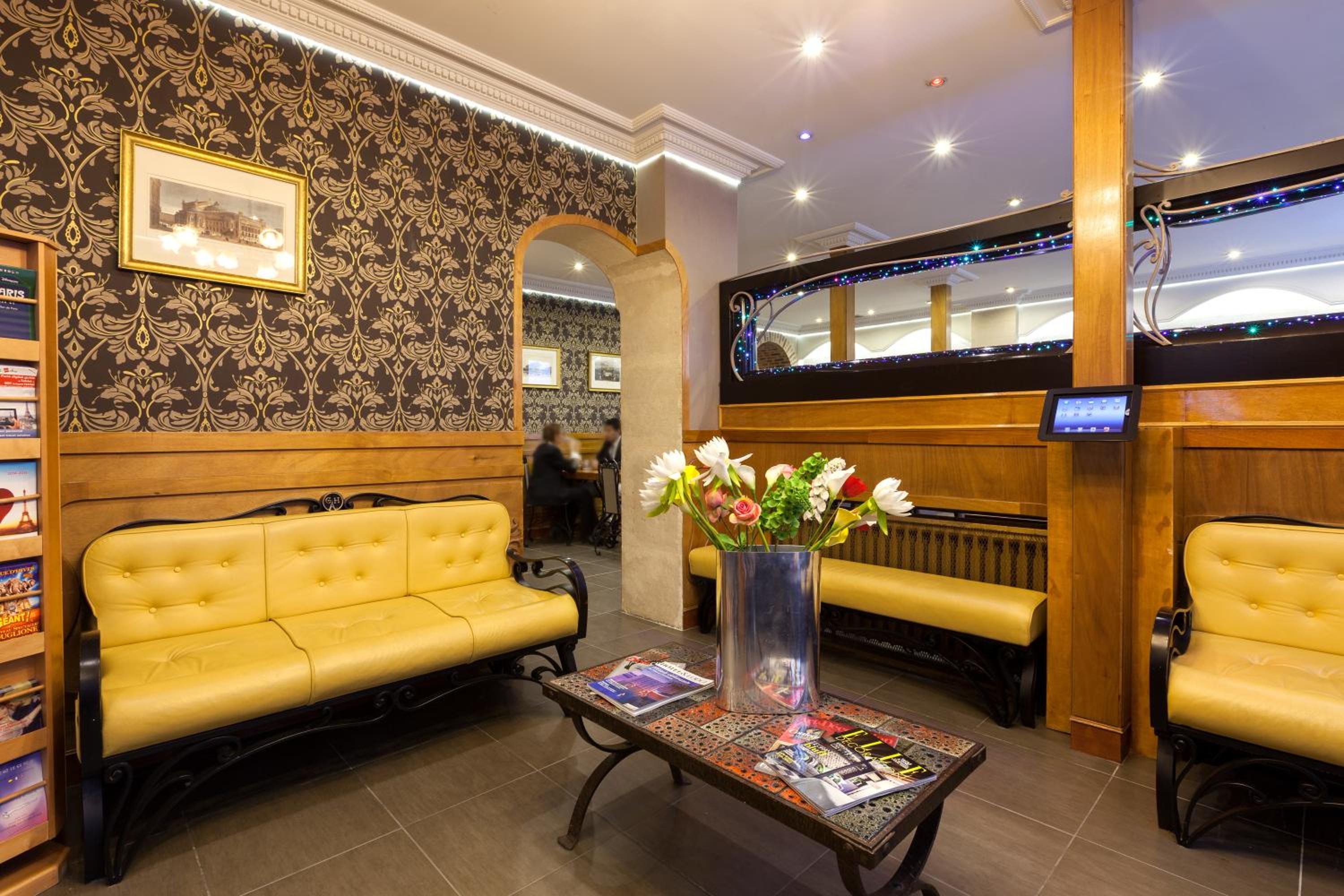 hotel reception