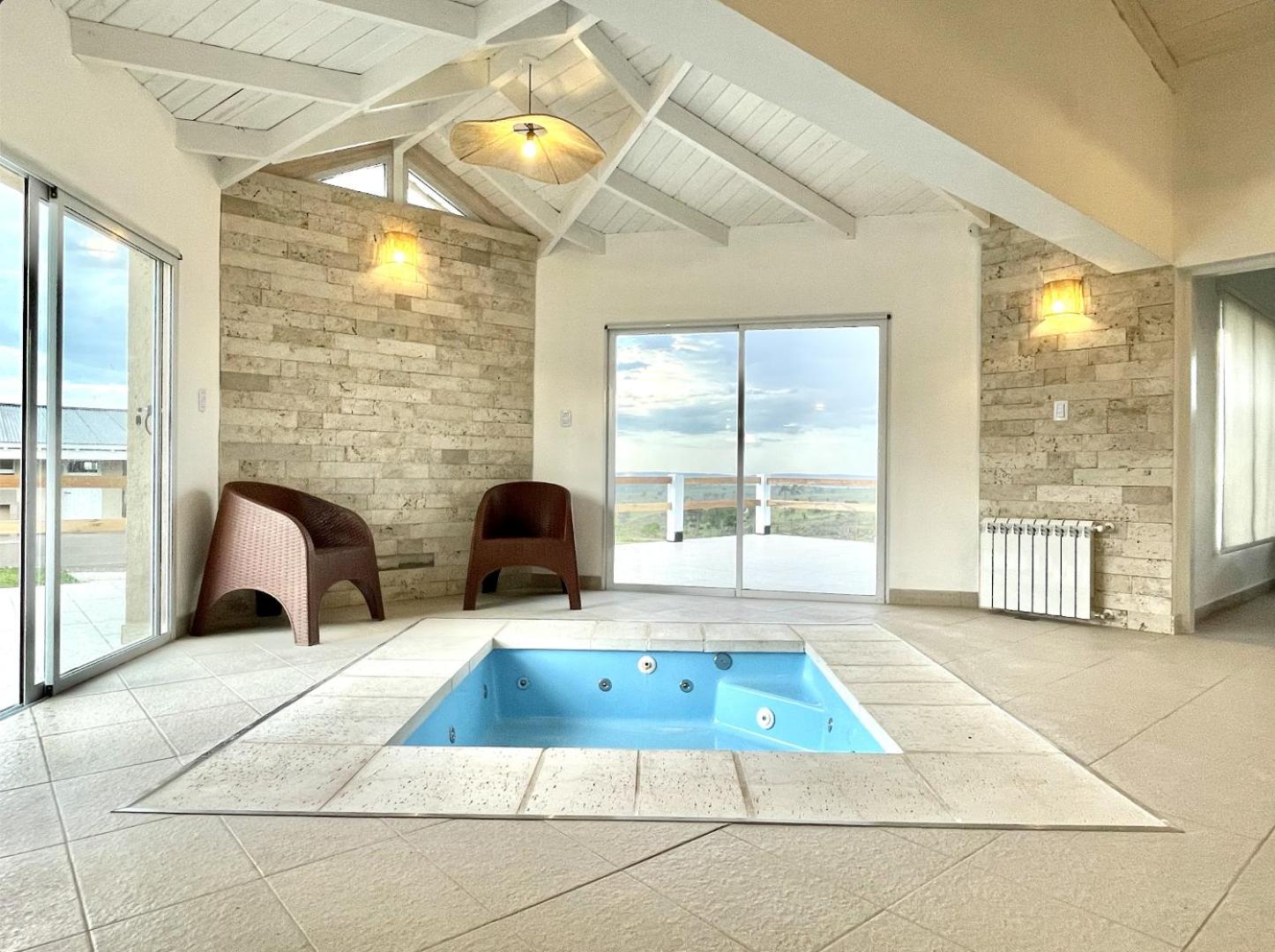 Cabaña con spa Vida Abundante