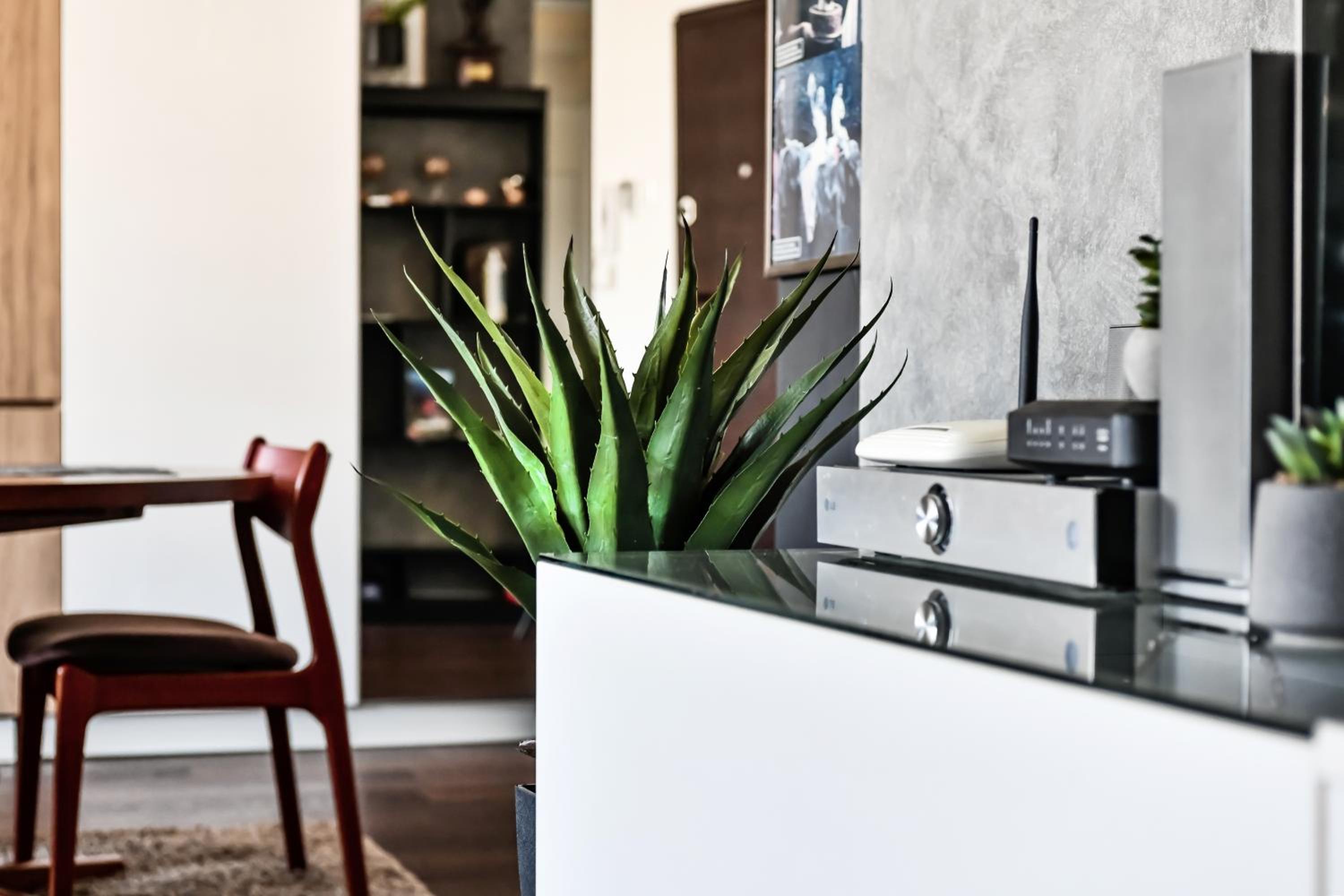 2 bedroom Penthouse in city center, free parking
