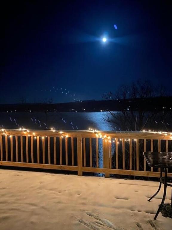 Moon Swept on Keuka
