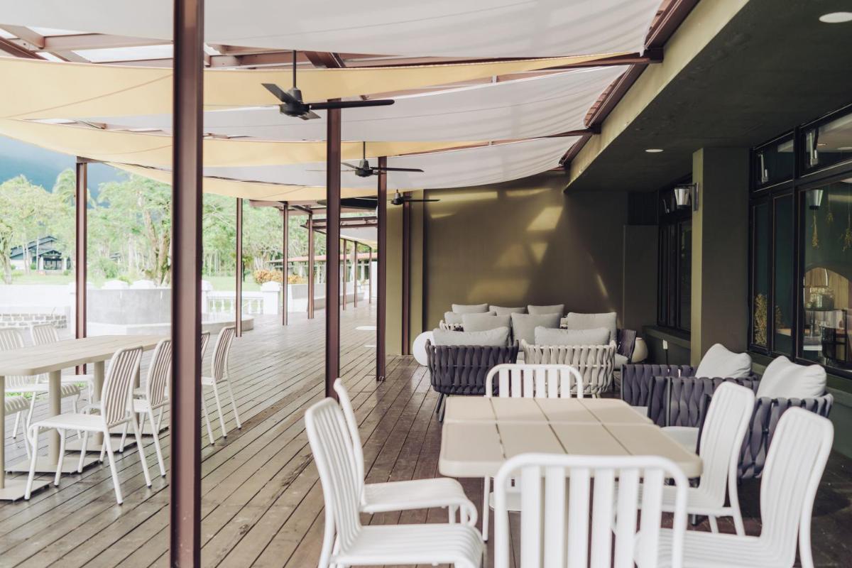outdoor BBQ area