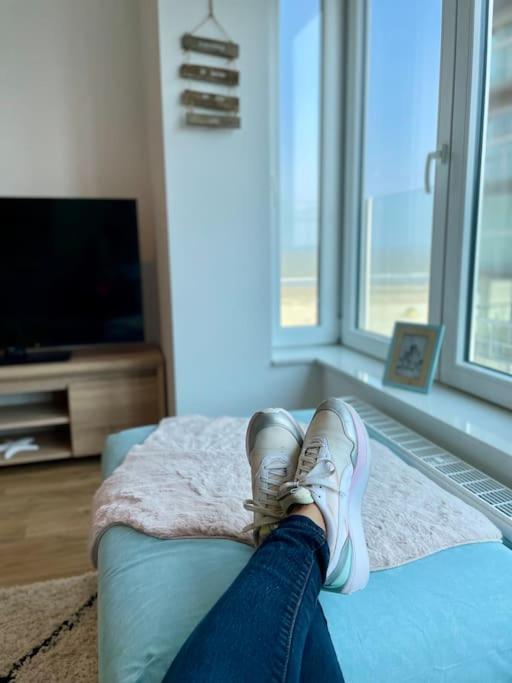 Pierside B, cosy en zeezicht dichtbij Brugge