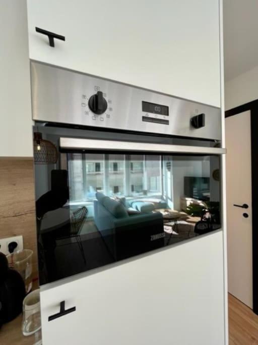 Pierside B, cosy en zeezicht dichtbij Brugge