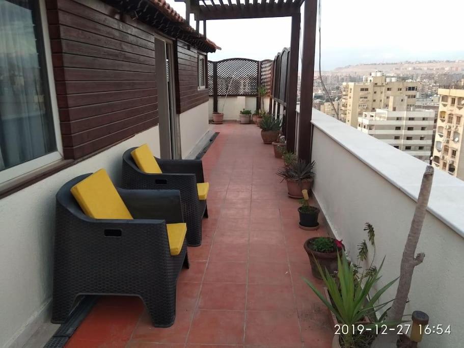 Penthouse for rent in Maadi, Cairo stunning view