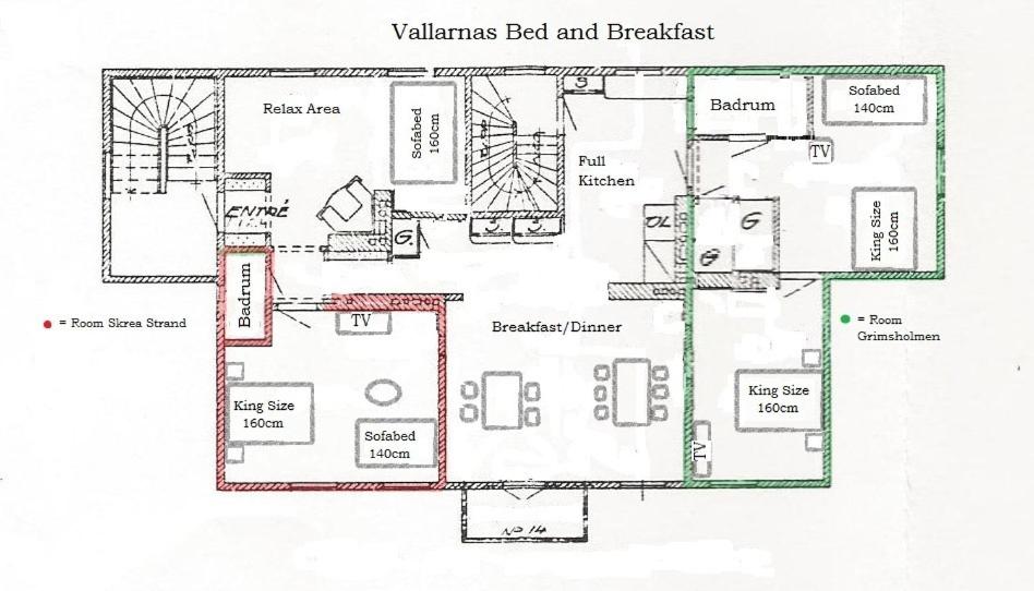 Vallarnas Bed & Breakfast view 4
