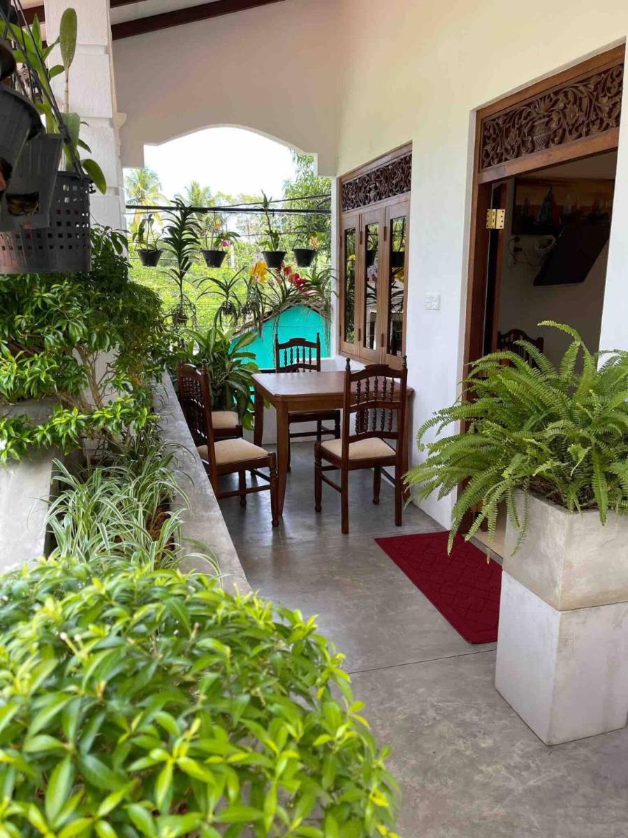 outdoor BBQ area