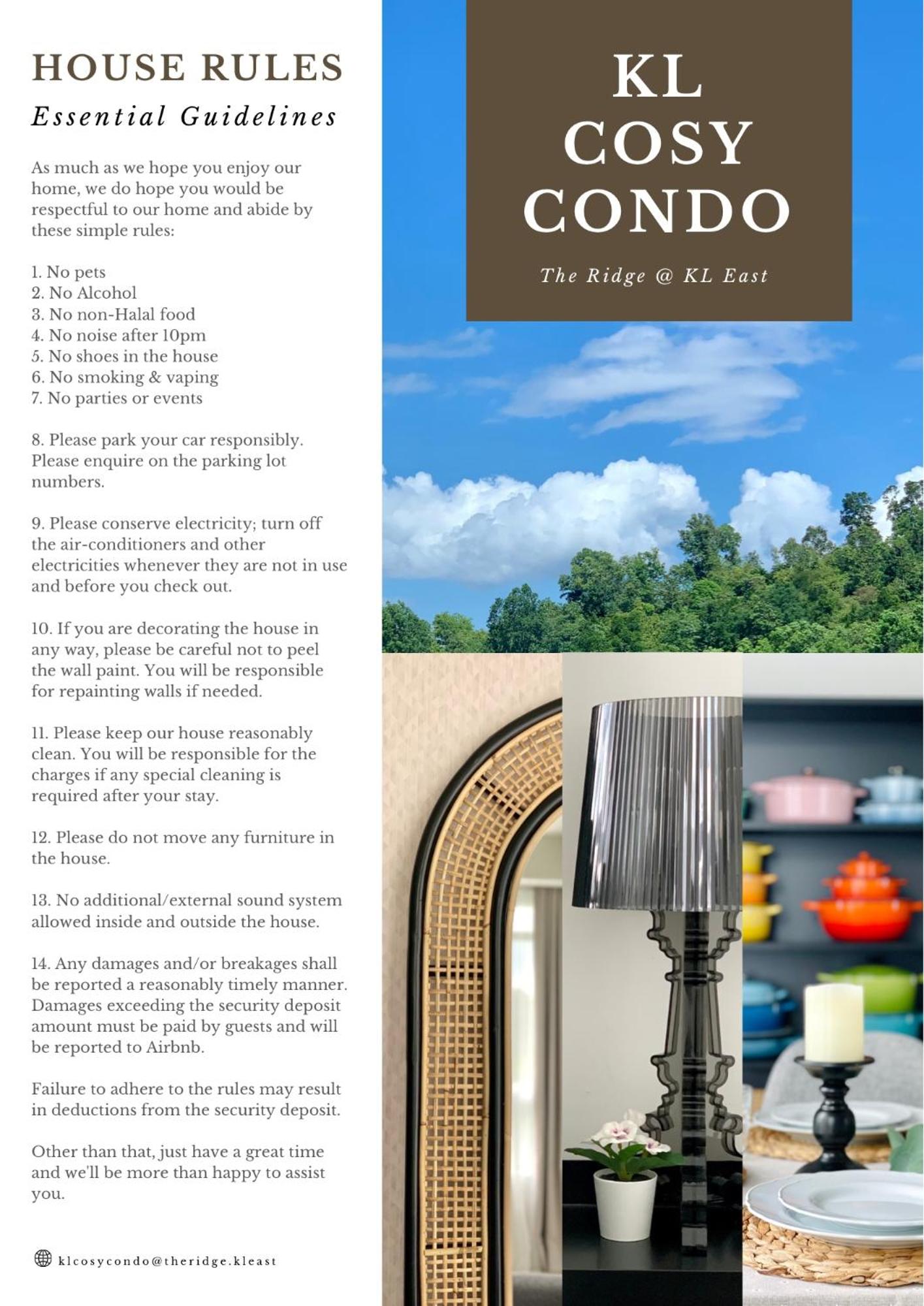 KL COSY CONDO - NEW Stylish home above KL East Mall