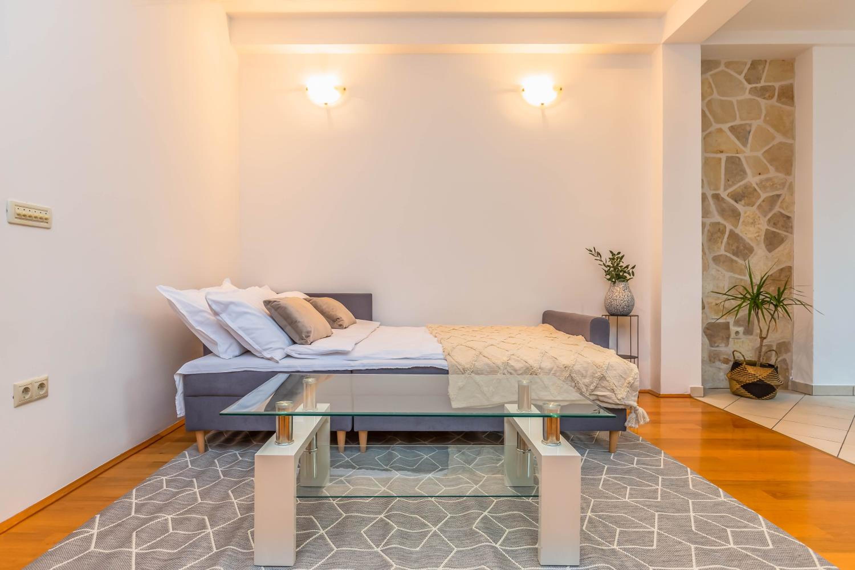 Beachfront apartment