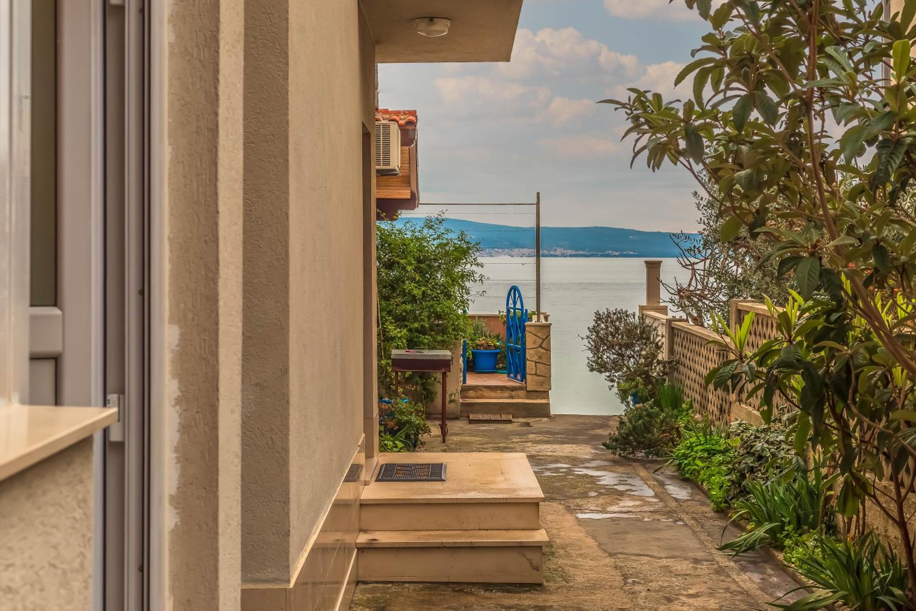 Beachfront apartment